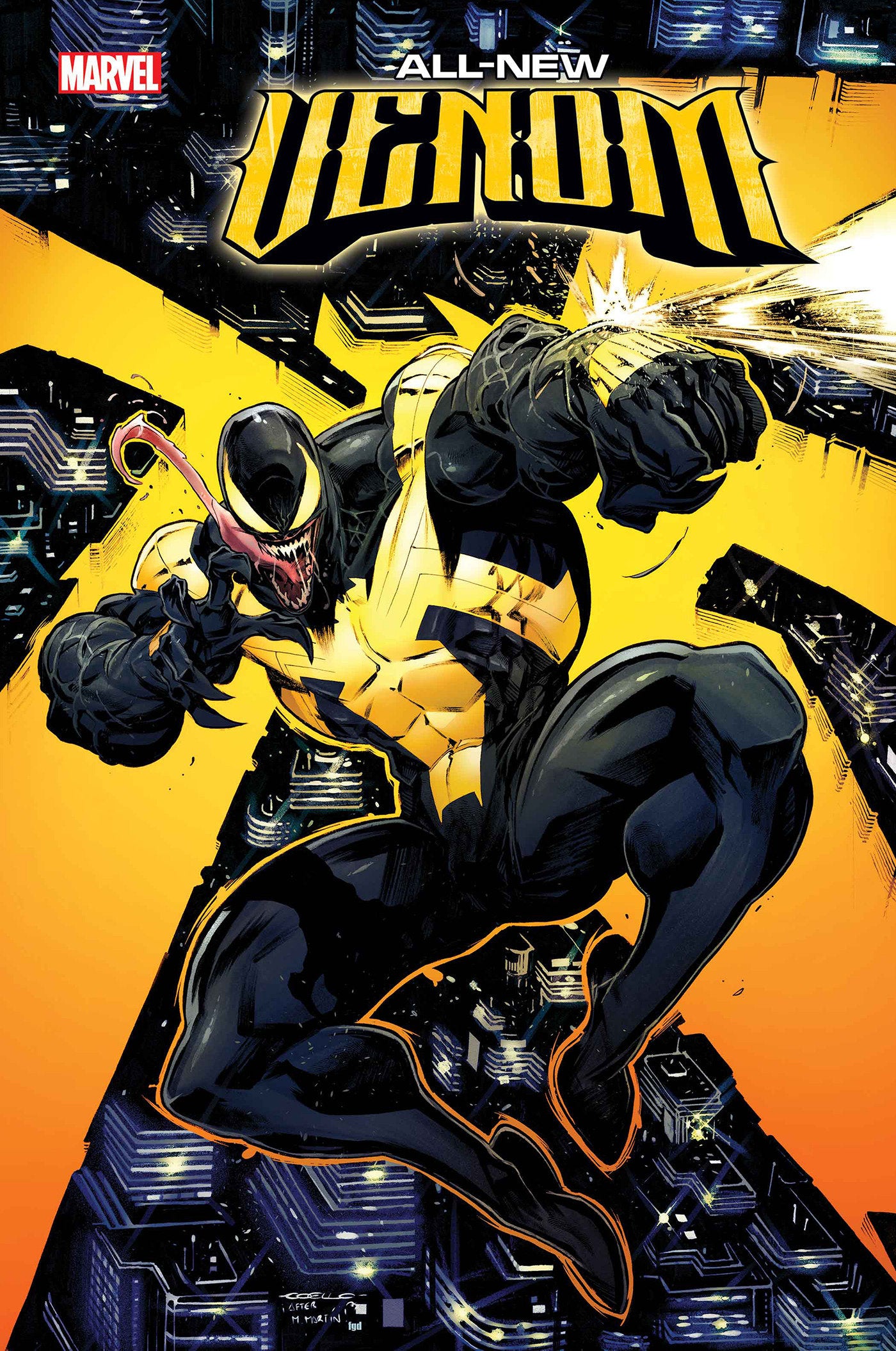All-New Venom #1 Iban Coello Gold Foil Variant | Odin's Place