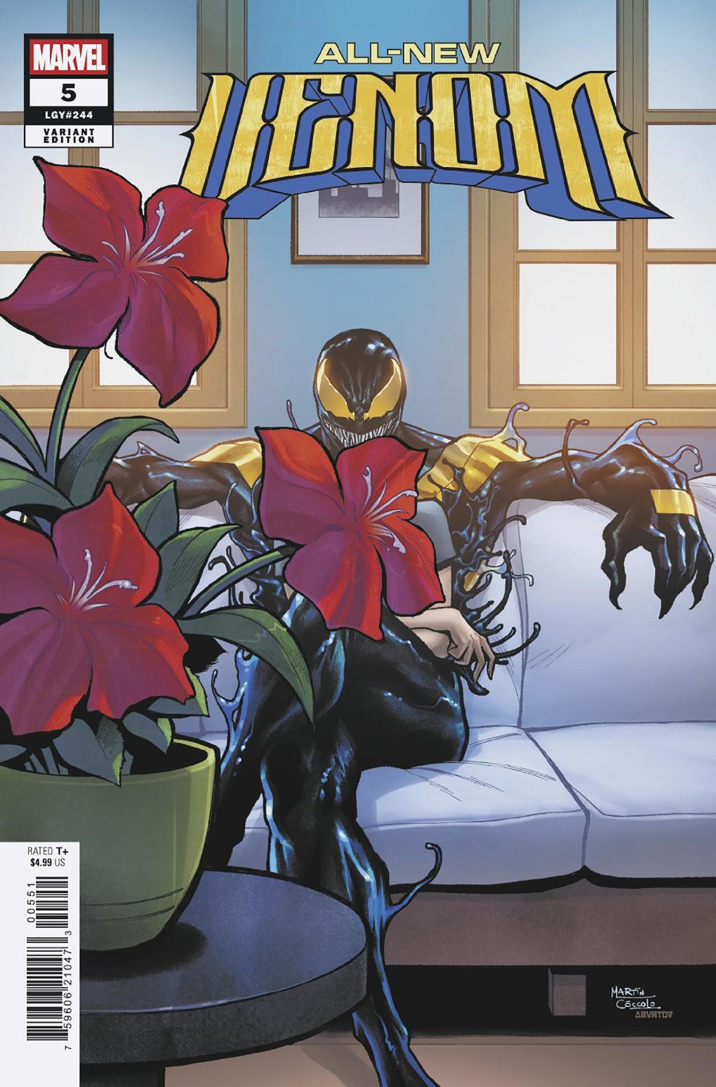 All-New Venom #5 Martin Coccolo Spoiler Variant | Odin's Place