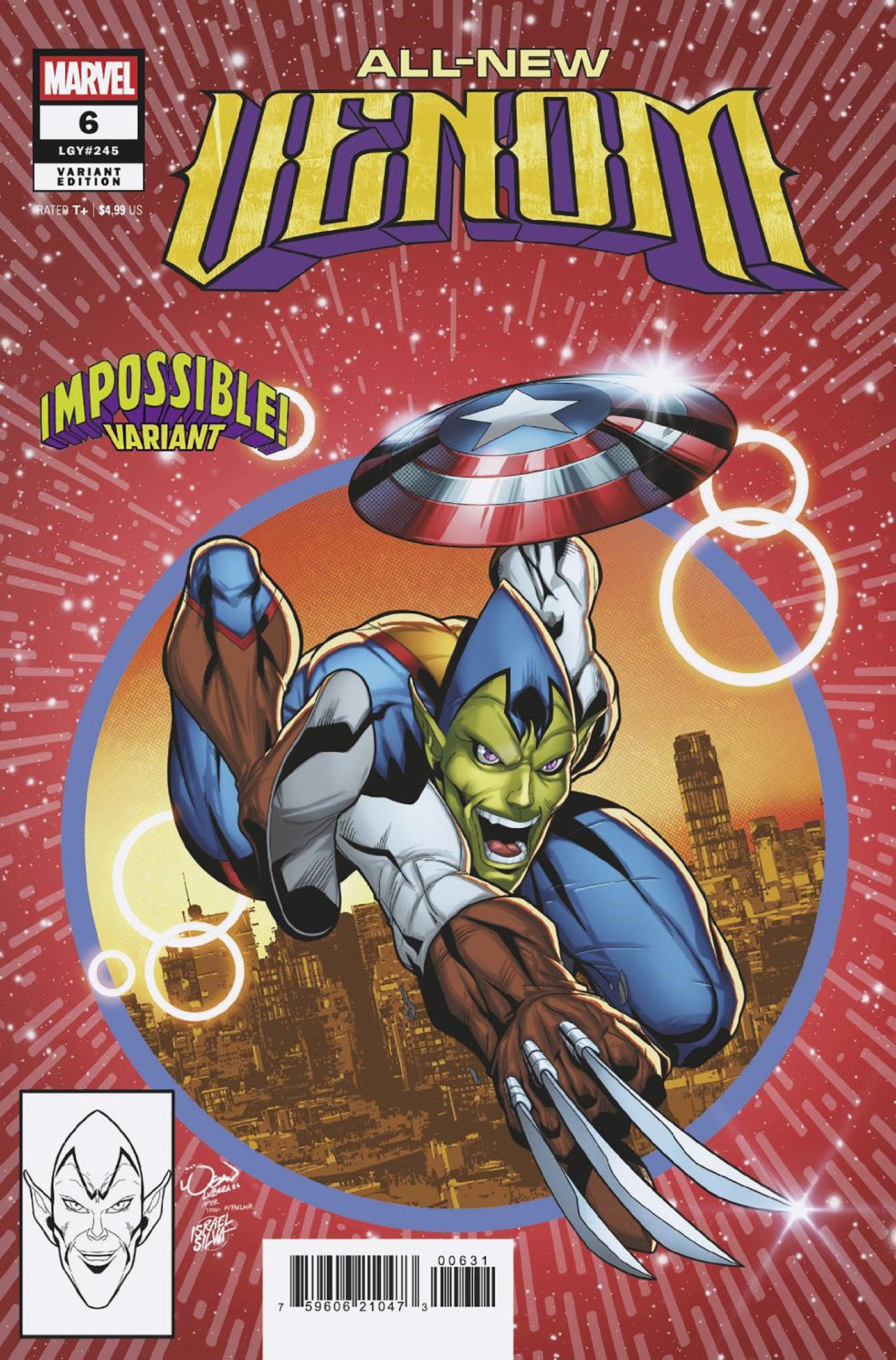 All-New Venom #6 Logan Lubera Impossible! Variant | Odin's Place