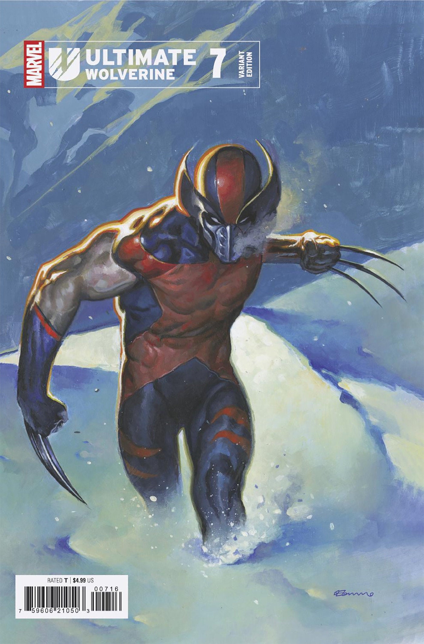 Ultimate Wolverine #7 Fabrizio De Tommaso Variant | Odin's Place