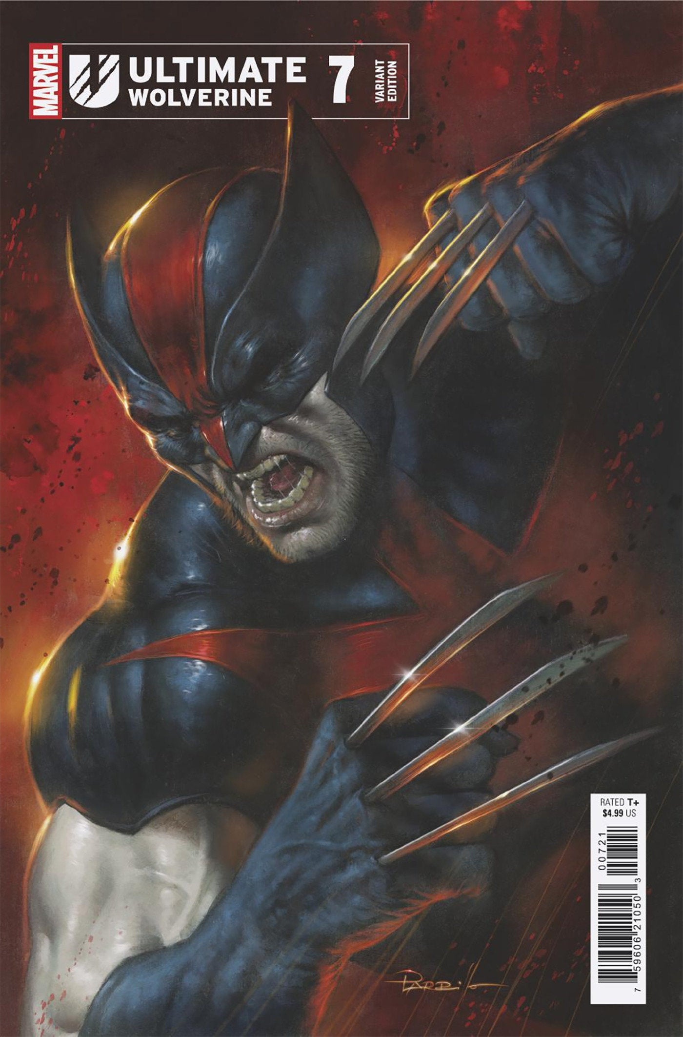 Ultimate Wolverine #7 Lucio Parrillo Variant | Odin's Place