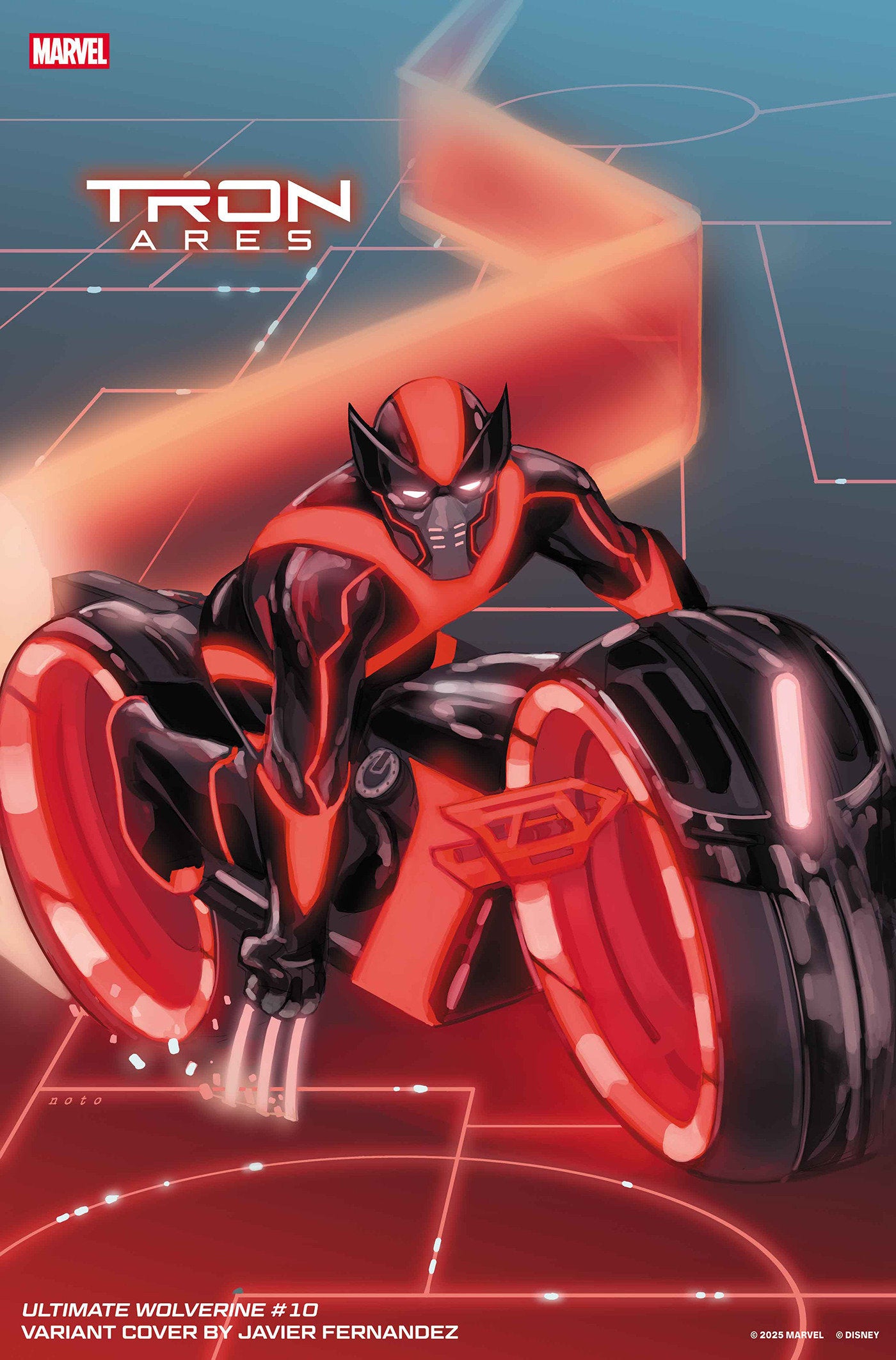 Ultimate Wolverine #10 Phil Noto Tron: Ares Variant | Odin's Place