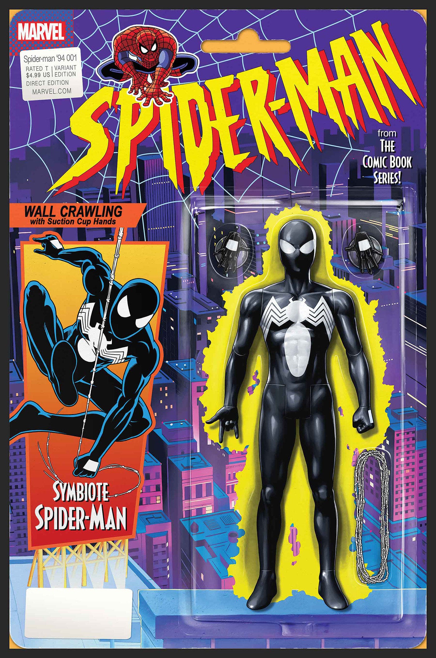Spider Man '94 #1 John Tyler Christopher Action Figure Variant | Odin's Place