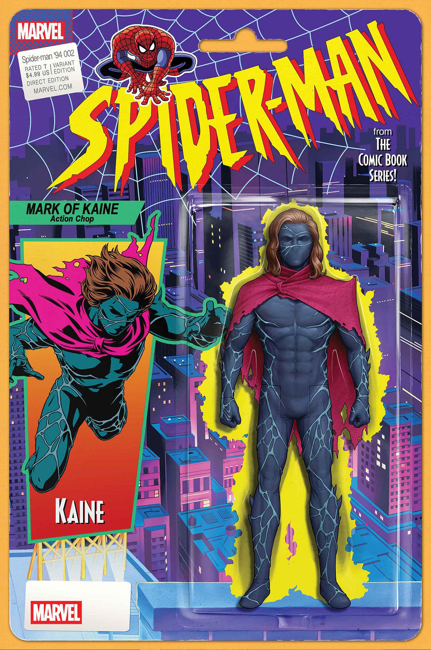 Spider Man '94 #2 John Tyler Christopher Action Figure Variant | Odin's Place