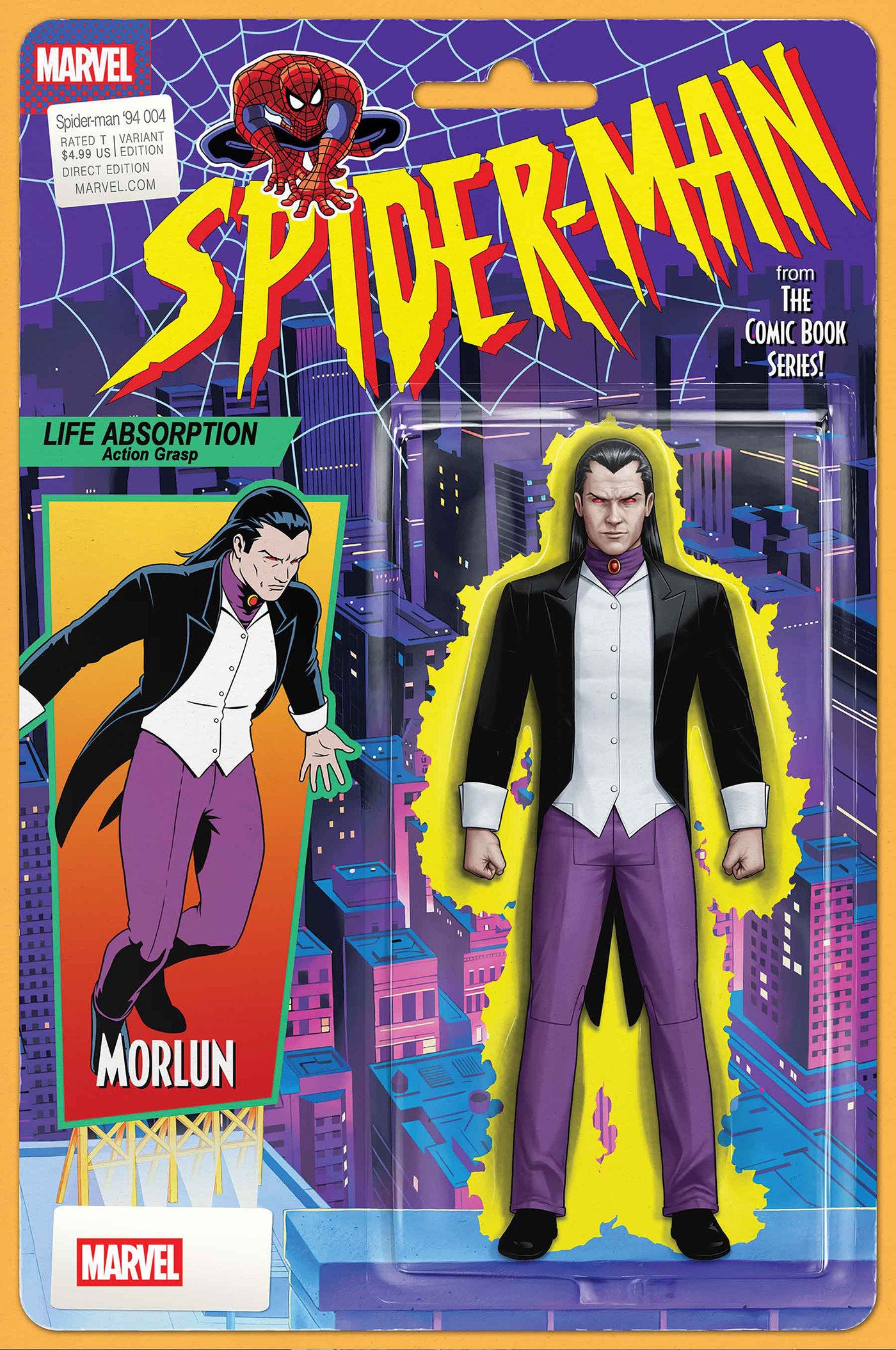 Spider-Man '94 #4 John Tyler Christopher Action Figure Variant | Odin's Place
