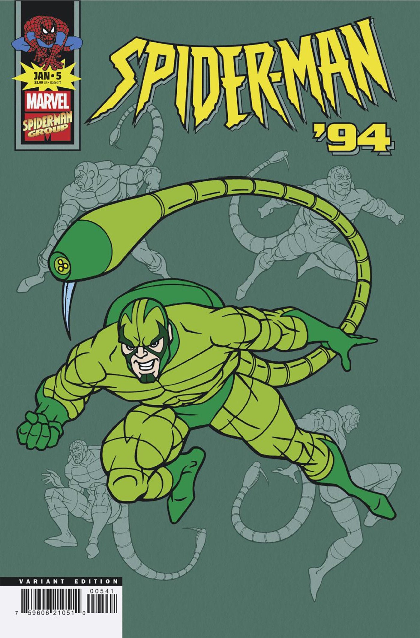 Spider-Man '94 #5 Marvel Animation Variant | Odin's Place