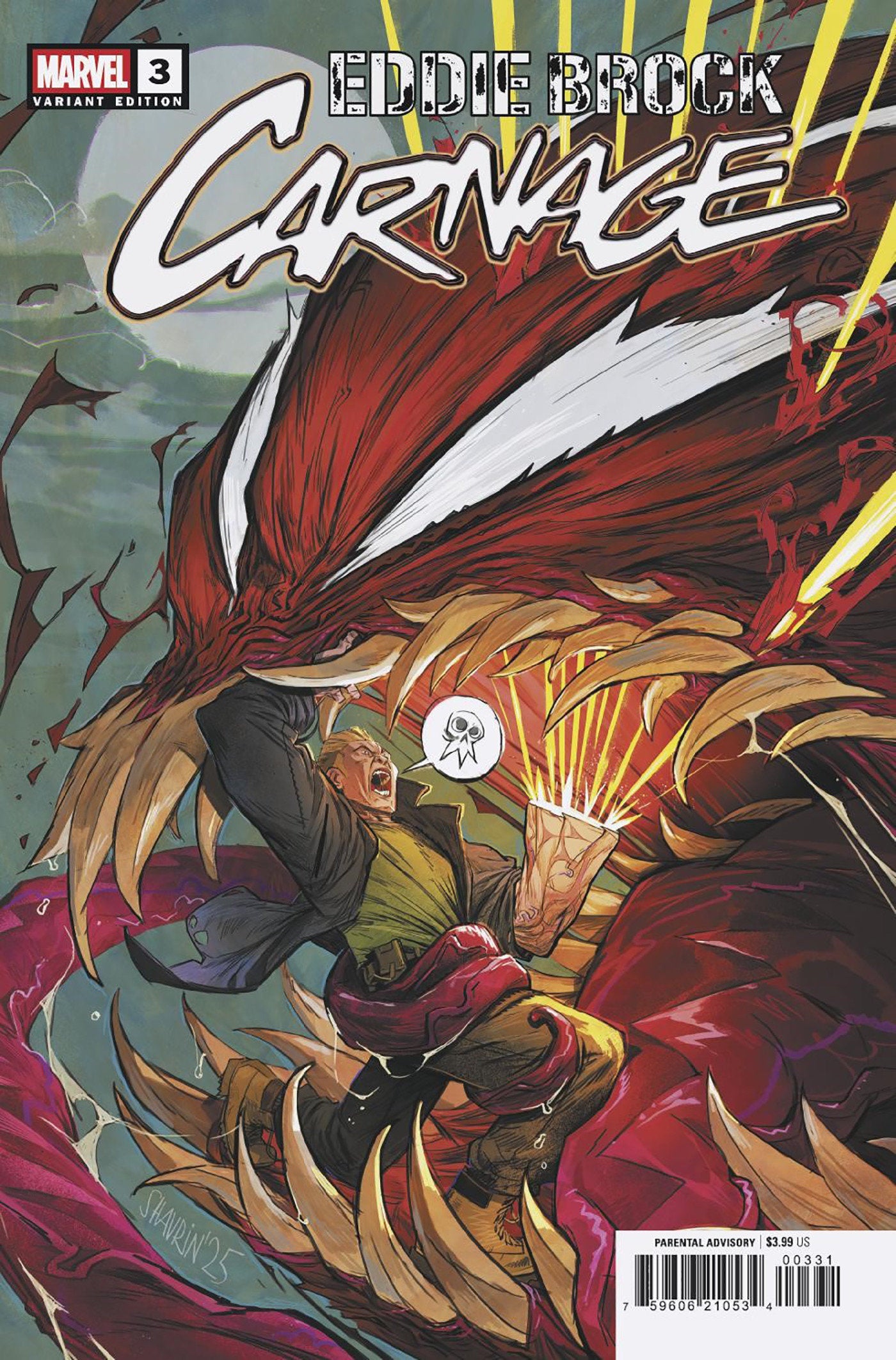 Eddie Brock Carnage #3 Ivan Shavrin Variant | Odin's Place