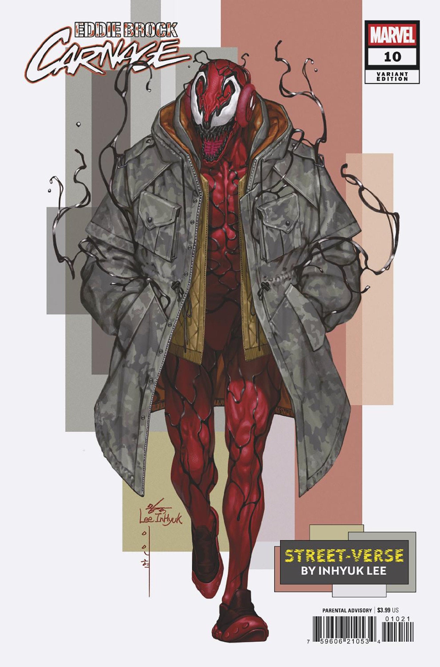 Eddie Brock: Carnage #10 Inhyuk Lee Street Verse Variant | Odin's Place
