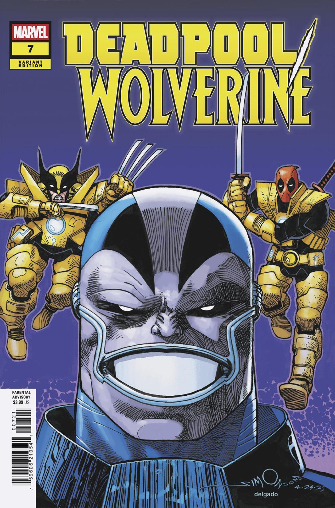 Deadpool/Wolverine #7 Walt Simonson Variant | Odin's Place