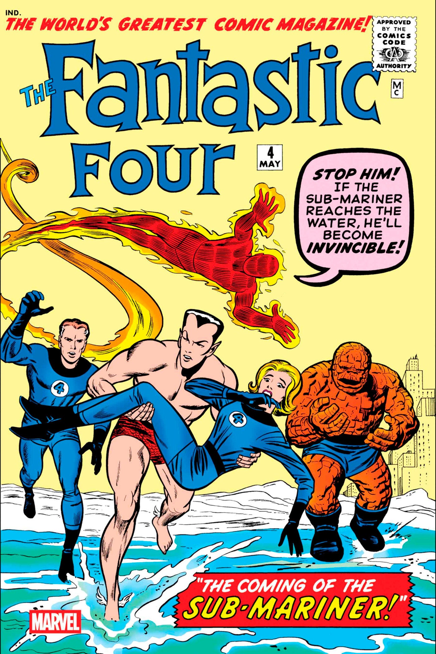 Fantastic Four #4 Facsimile Edition | Odin's Place
