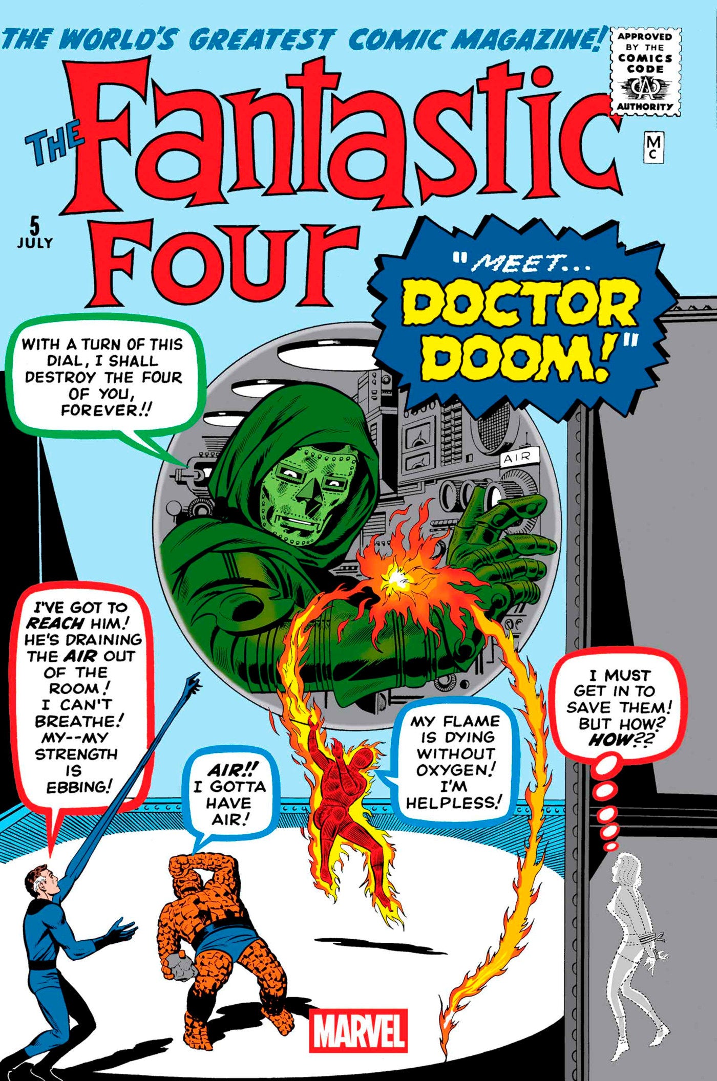 Fantastic Four #5 Facsimile Edition | Odin's Place
