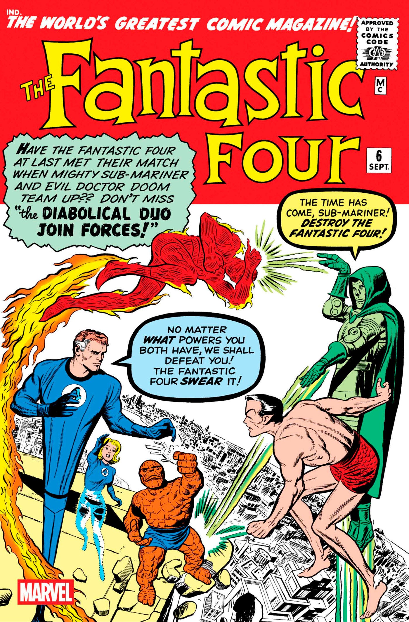 Fantastic Four #6 Facsimile Edition | Odin's Place