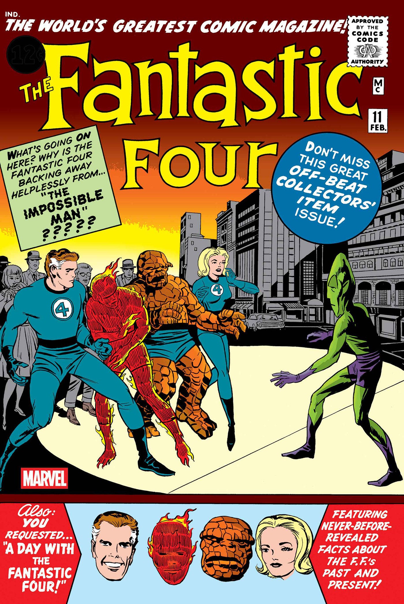 Fantastic Four #11 Facsimile Edition | Odin's Place