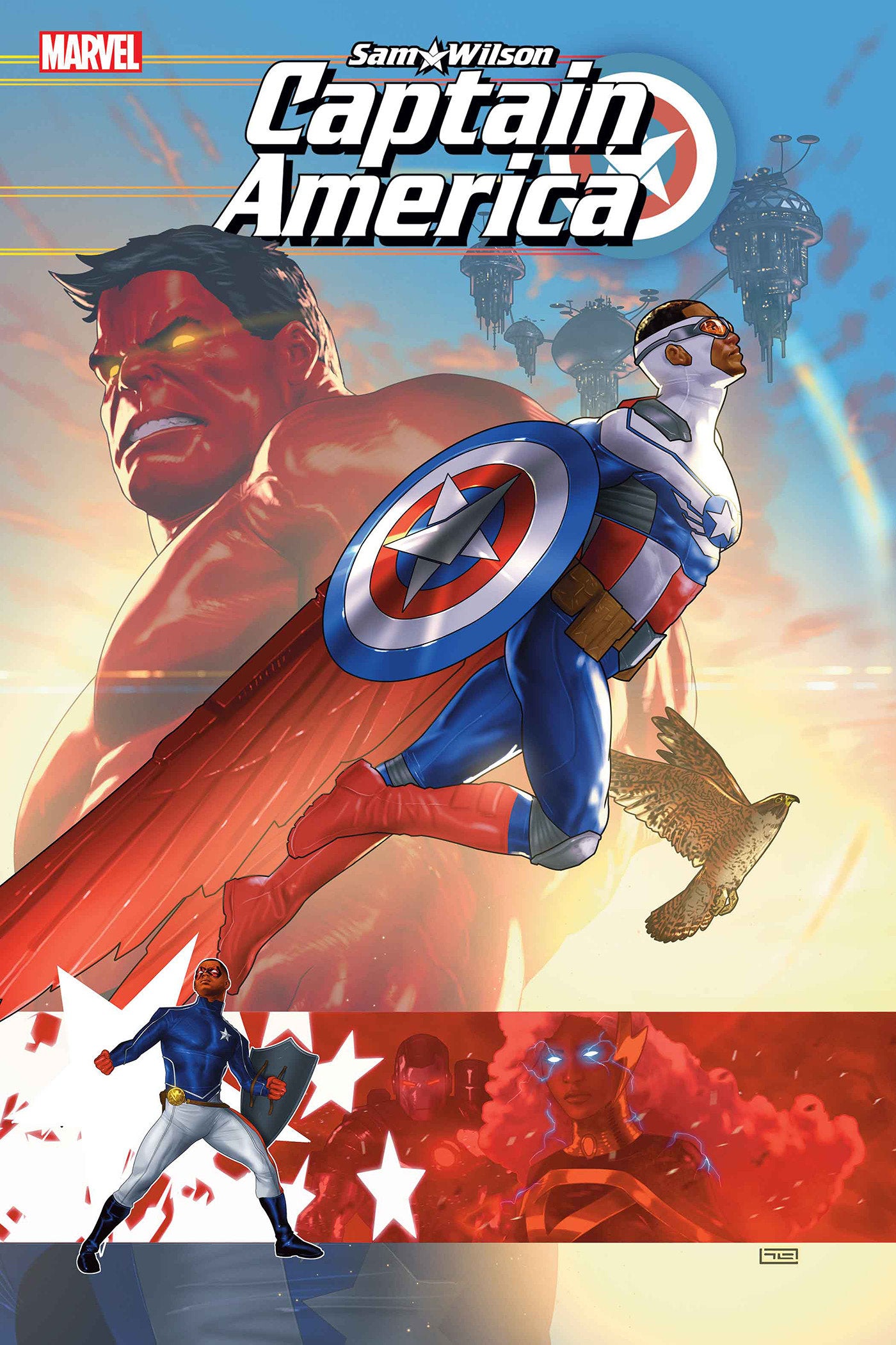 Sam Wilson, Captain America #1 | Odin's Place