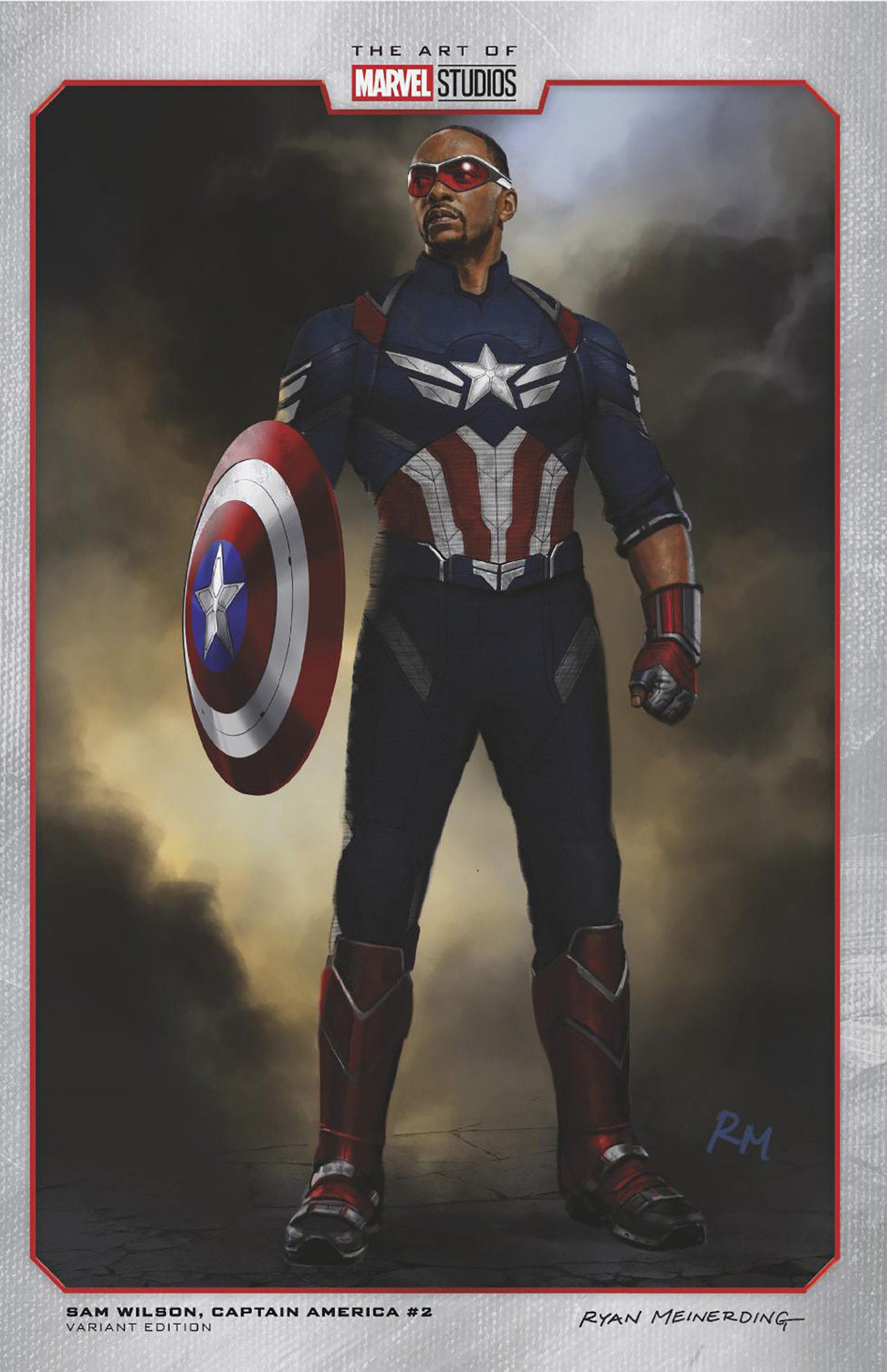 Sam Wilson, Captain America #2 Ryan Meinerding Marvel Studios Variant | Odin's Place