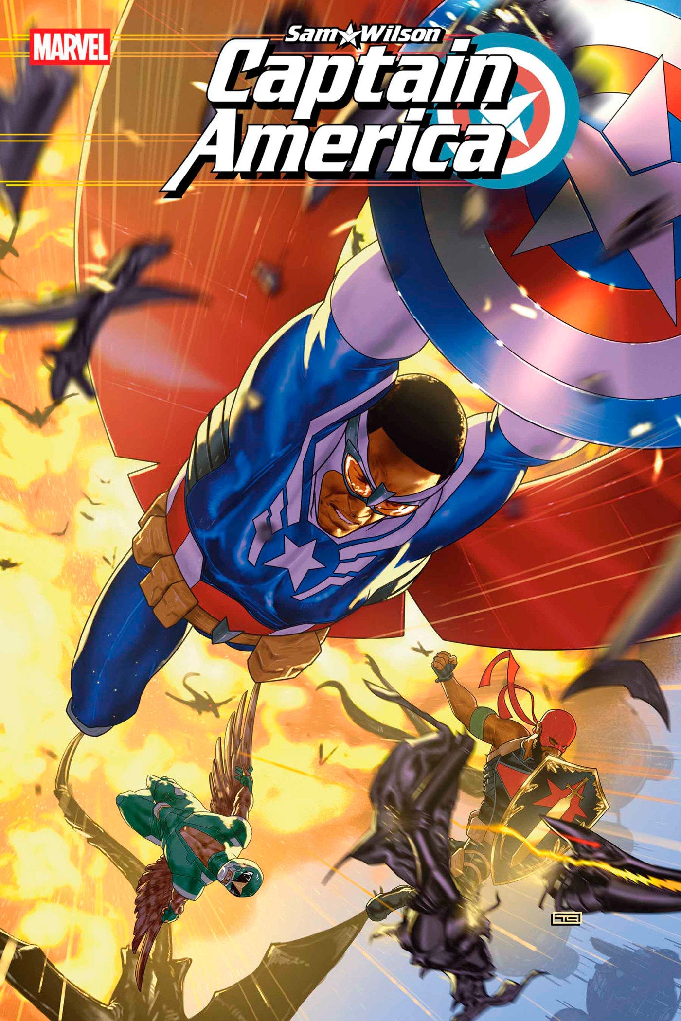 Sam Wilson, Captain America #4 | Odin's Place