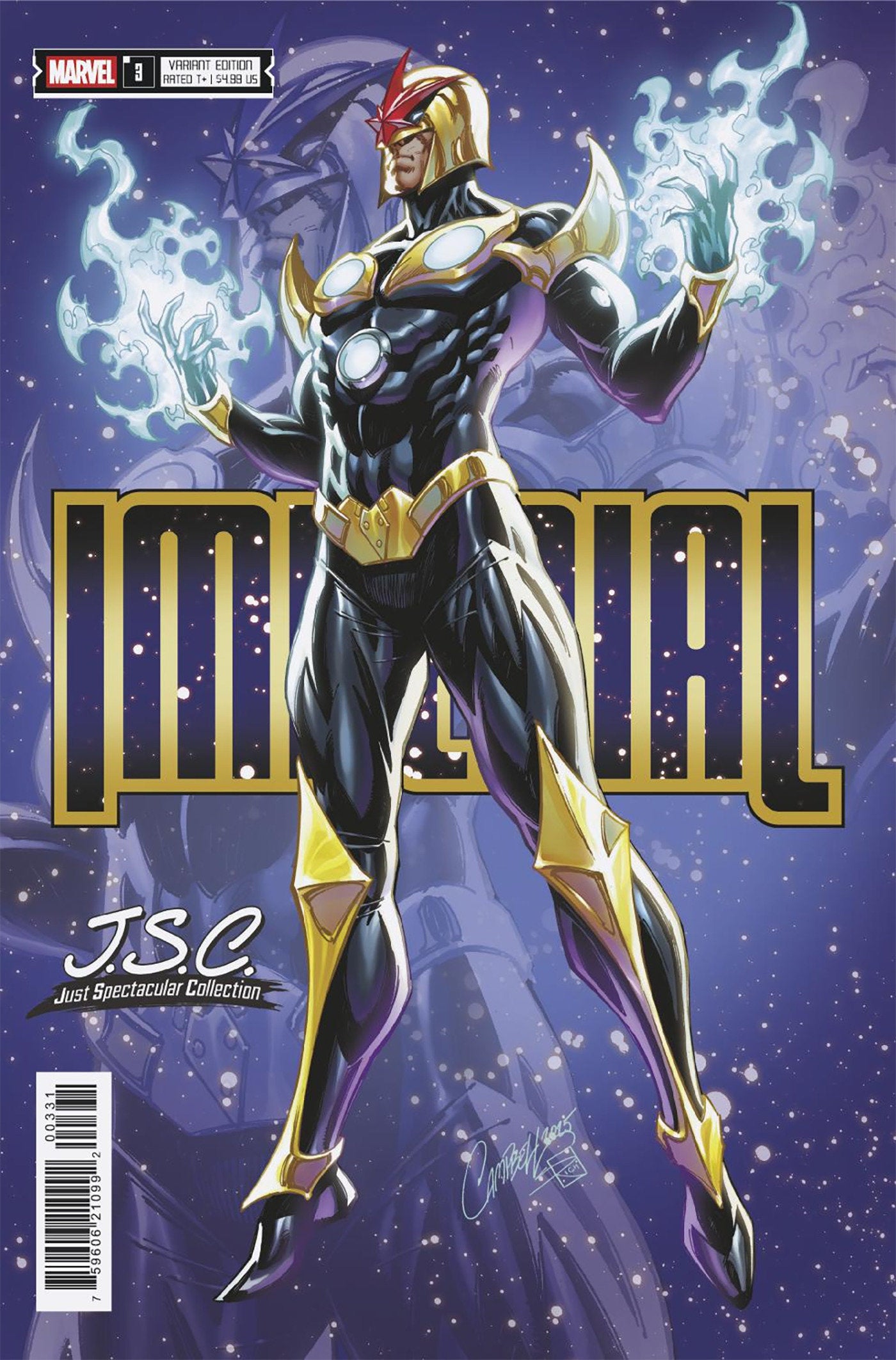 Imperial #3 J. Scott Campbell Just Spectacular Collection Variant | Odin's Place