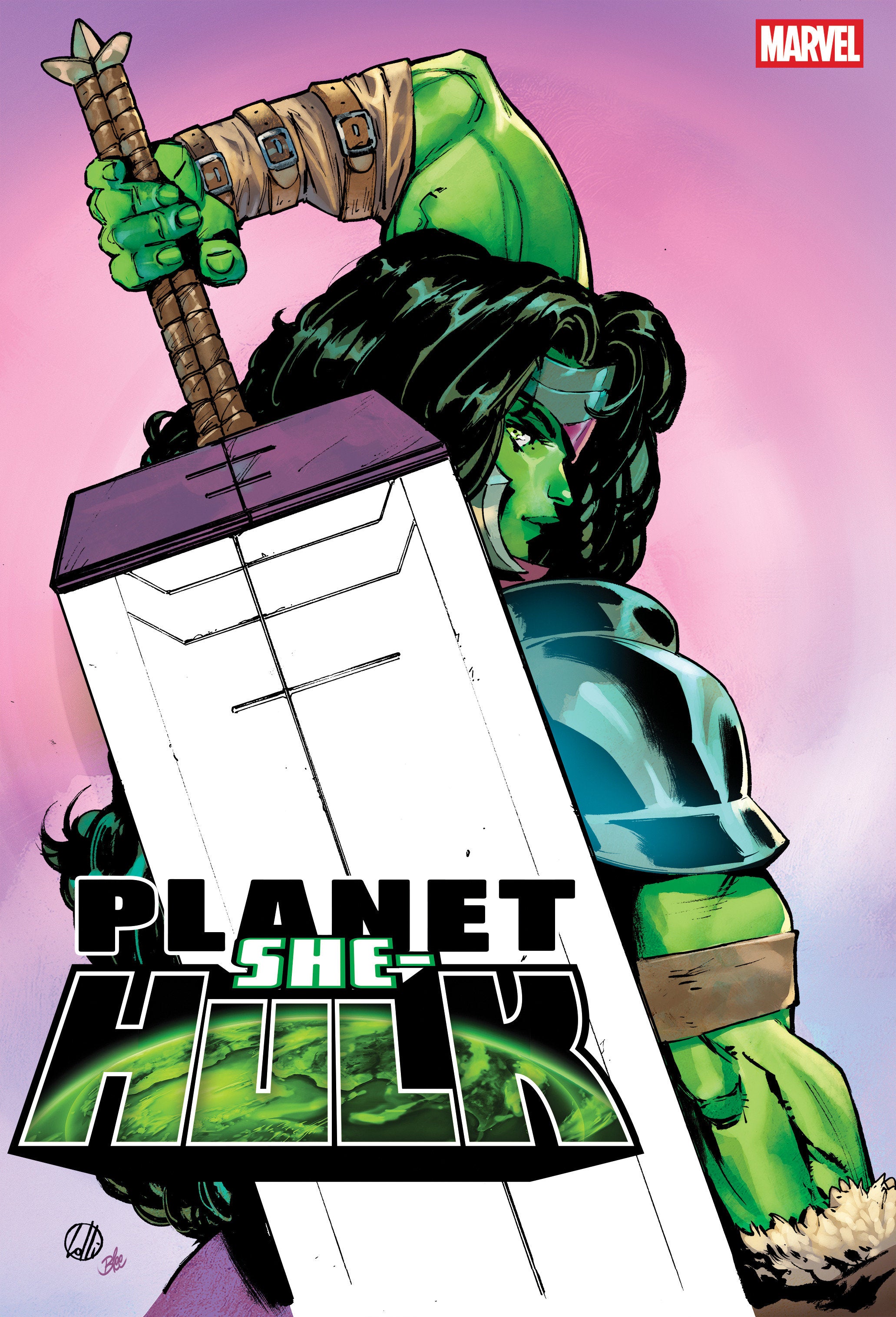 Planet She Hulk #1 Matteo Lolli Foil Variant | Odin's Place