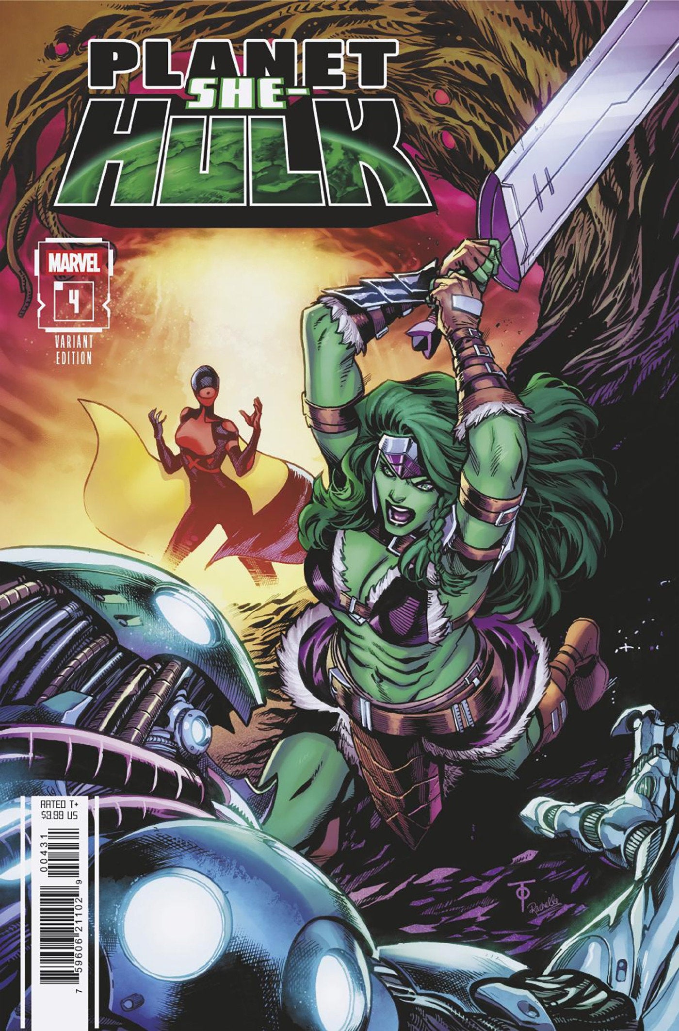 Planet She Hulk #4 Marcus To Variant | Odin's Place