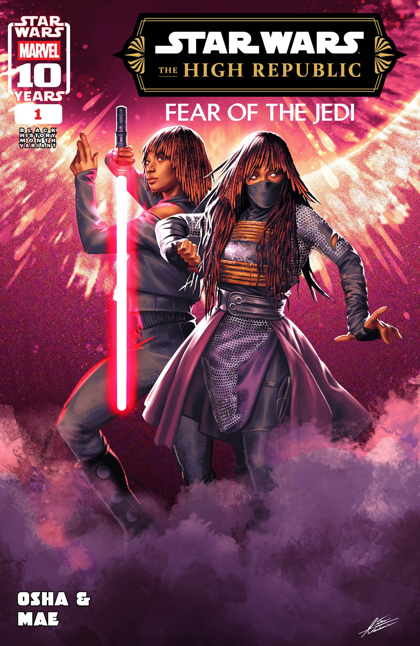 Star Wars: The High Republic - Fear Of The Jedi #1 Mateus Manhanini Black History Month Variant | Odin's Place