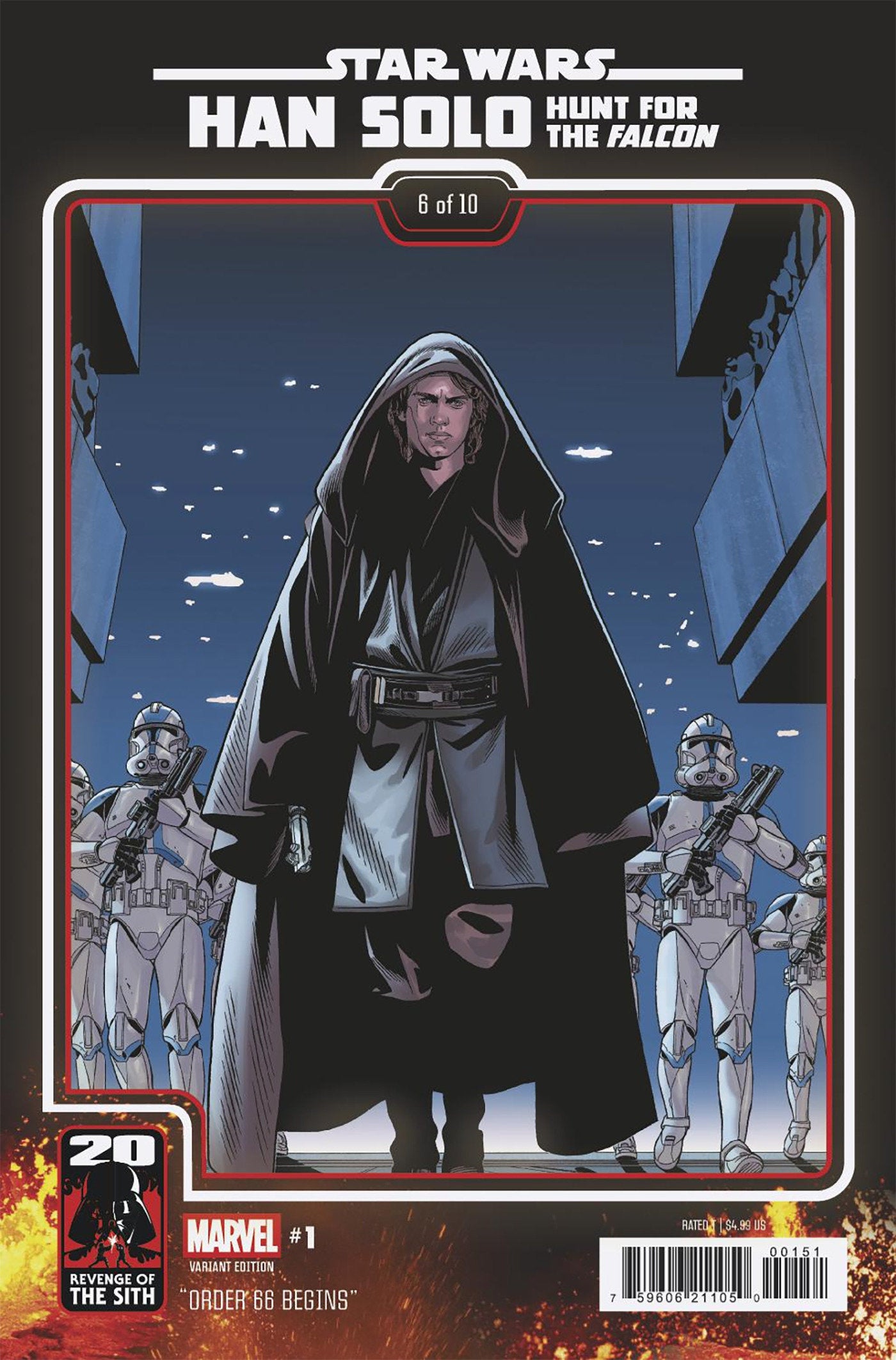 Star Wars: Han Solo   Hunt For The Falcon #1 Chris Sprouse Revenge Of The Sith 20 Th Anniversary Variant | Odin's Place