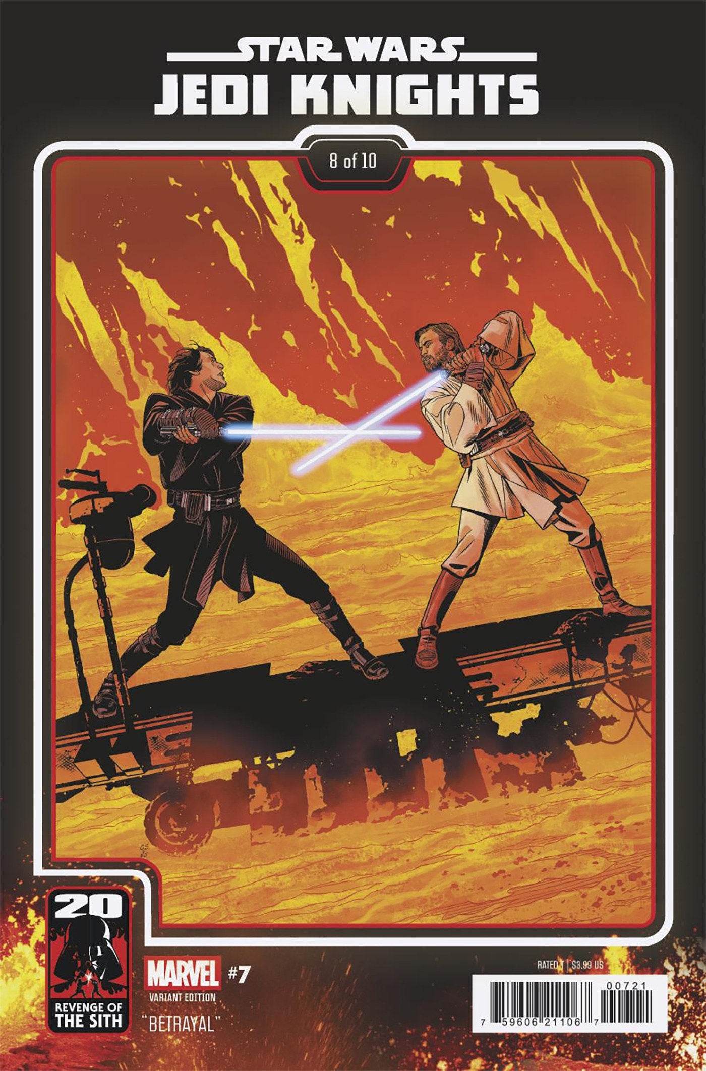 Star Wars: Jedi Knights #7 Chris Sprouse Revenge Of The Sith 20 Th Anniversary Variant | Odin's Place