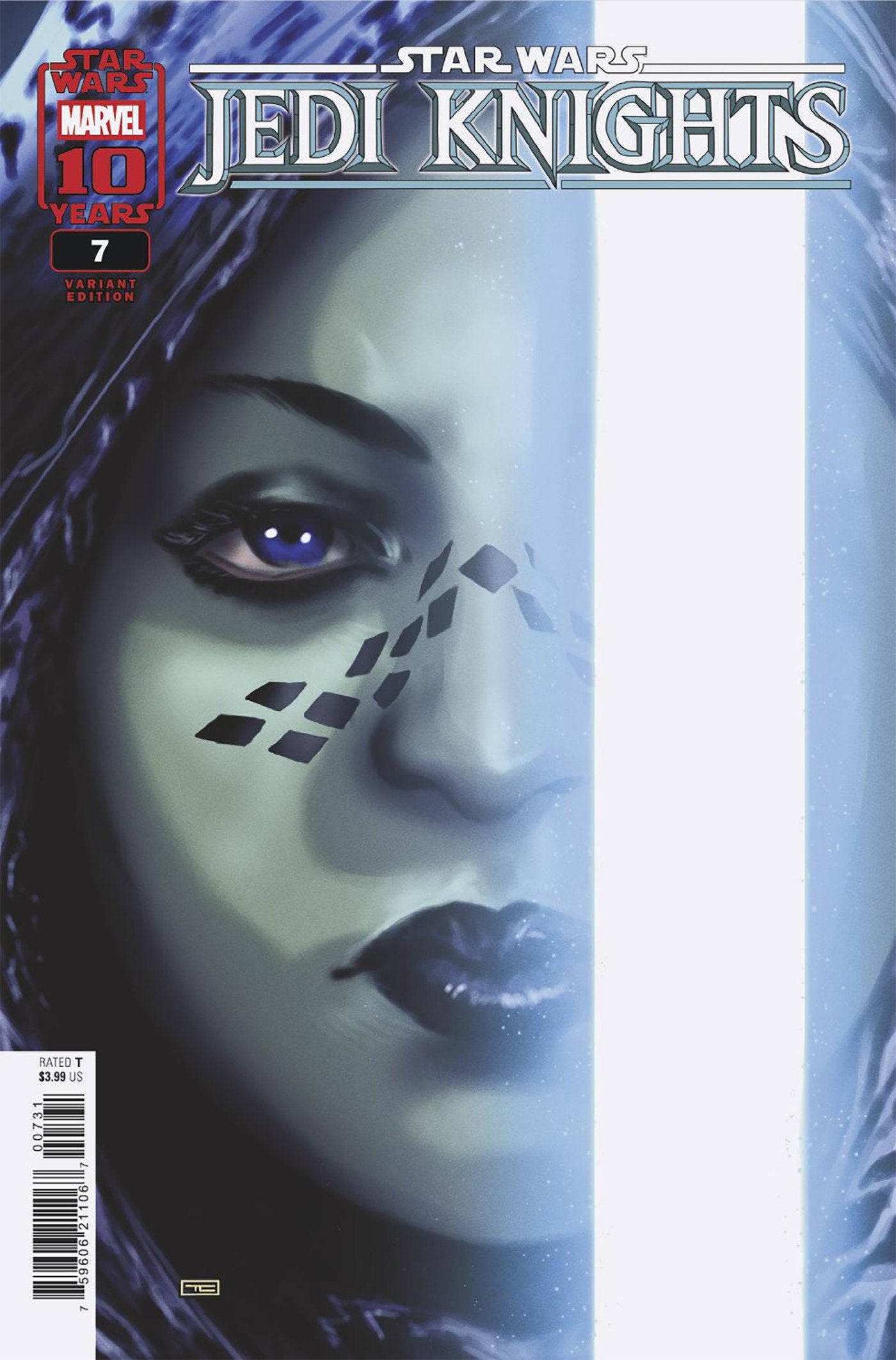 Star Wars: Jedi Knights #7 Taurin Clarke Lightsaber Variant | Odin's Place