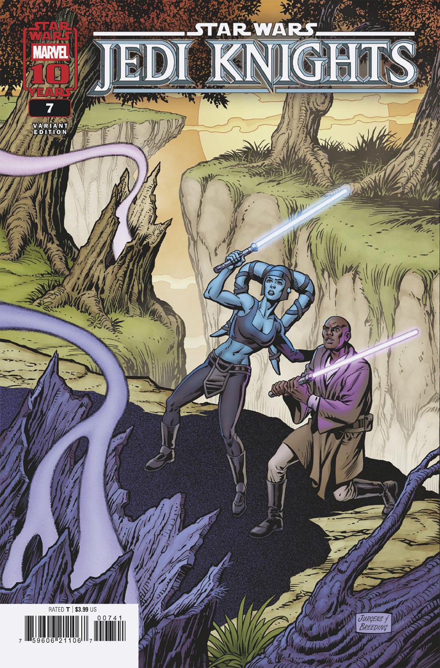 Star Wars: Jedi Knights #7 Dan Jurgens Classic Homage Variant | Odin's Place
