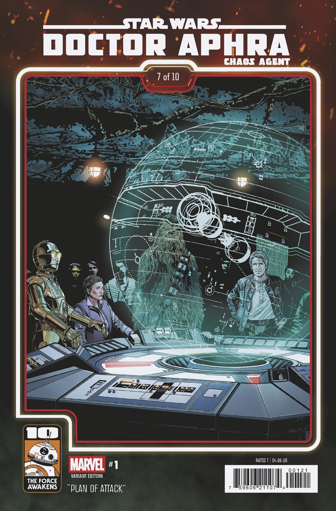 Star Wars: Doctor Aphra - Chaos Agent #1 Chris Sprouse The Force Awakens 10th Anniversary Variant | Odin's Place