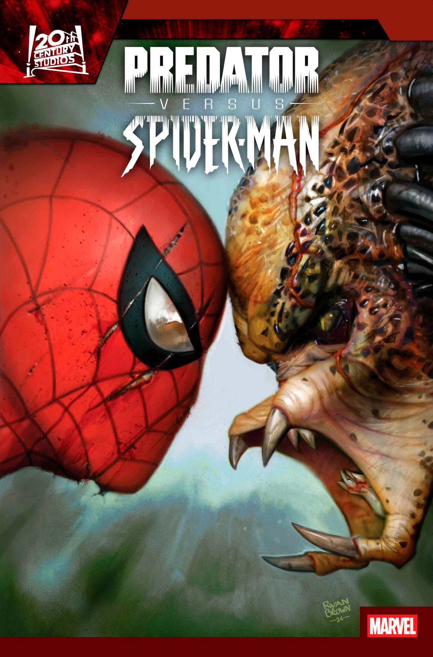 Predator vs Spider-Man #1 (Of 4) Ryan Brown Variant | Odin's Place