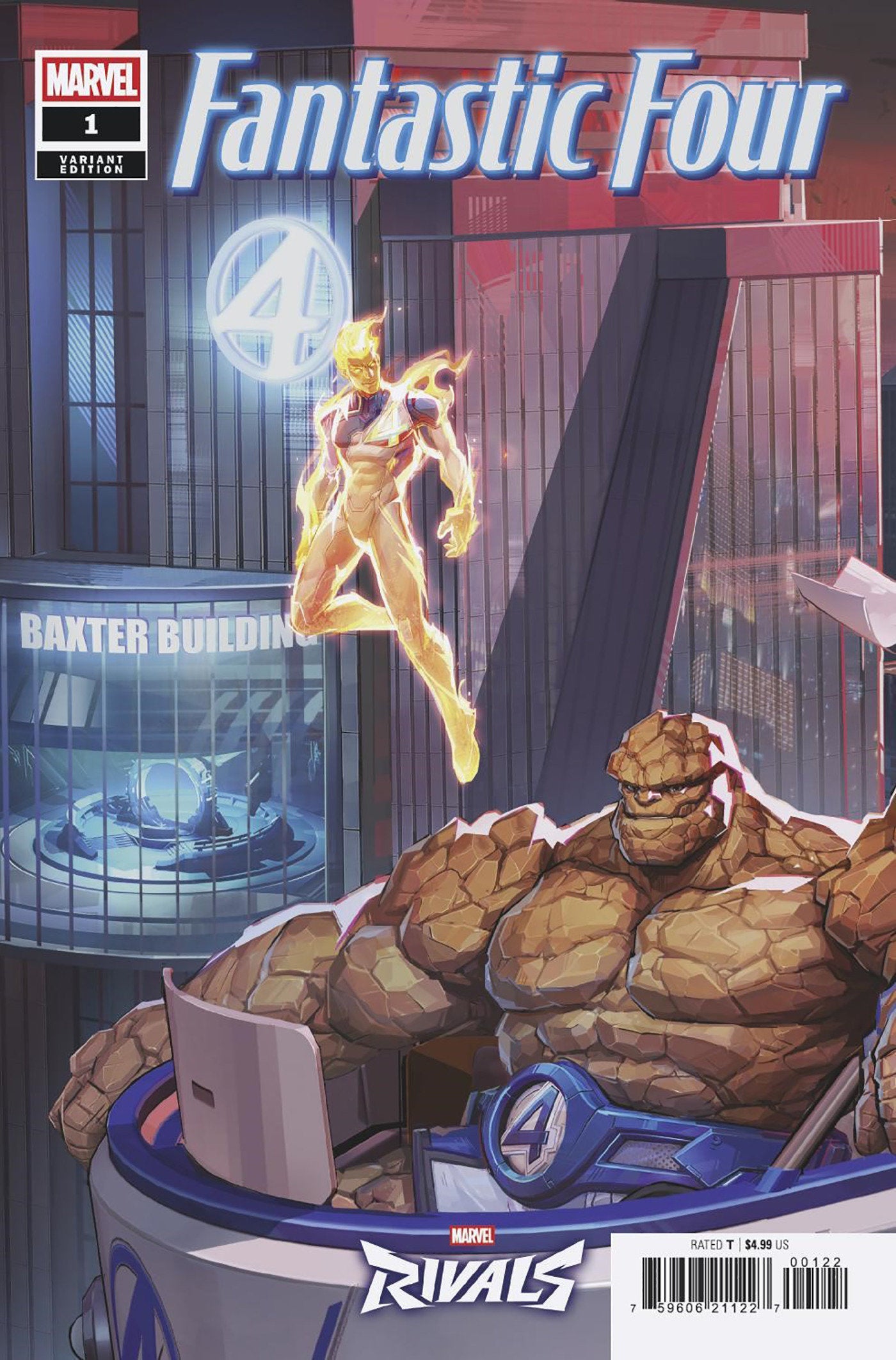 Fantastic Four #1 Netease Games Marvel Rivals 2-Part Connecting Variant | Odin's Place