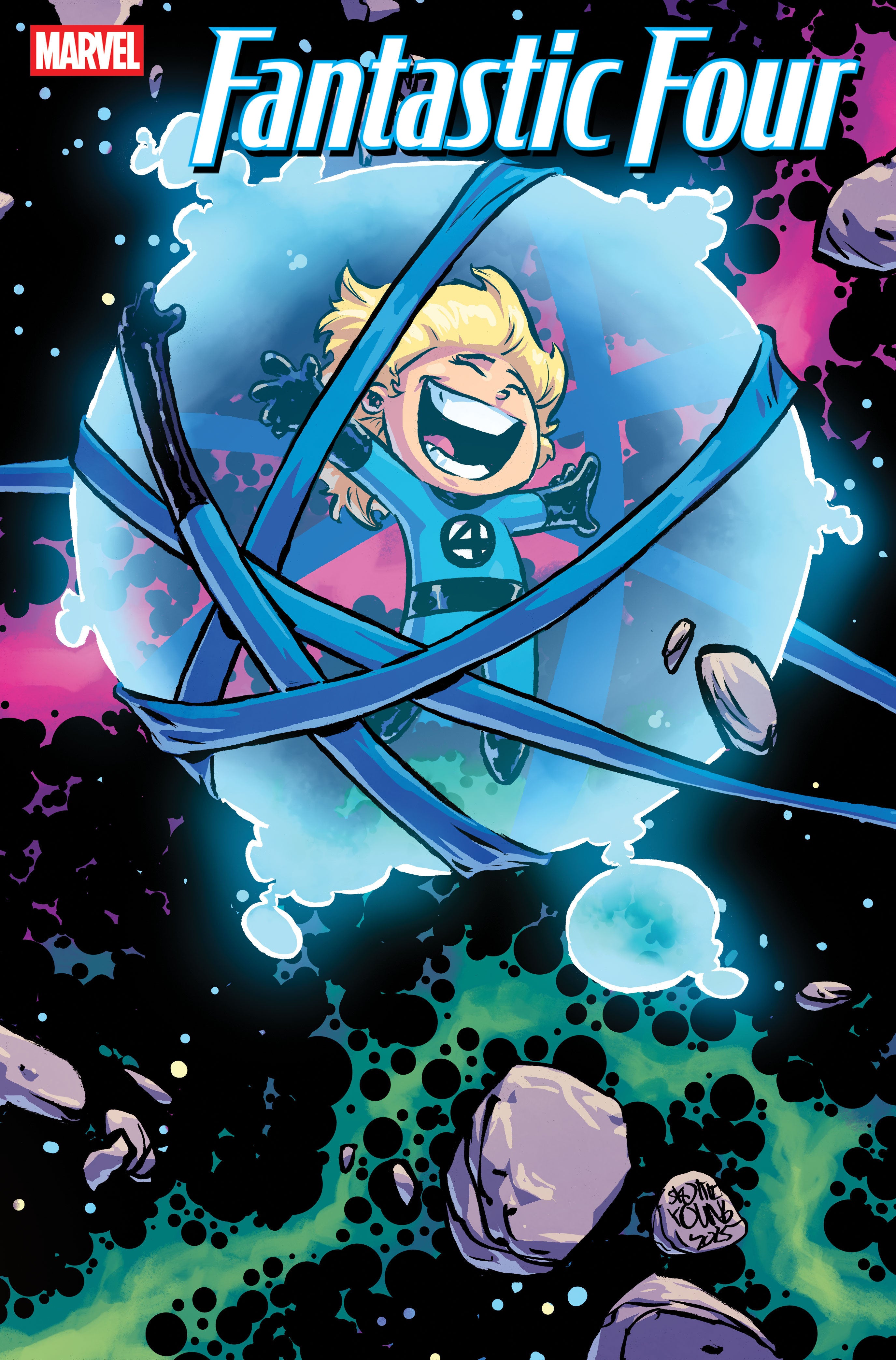 Fantastic Four #2 Skottie Young 5-Part Connecting Variant | Odin's Place