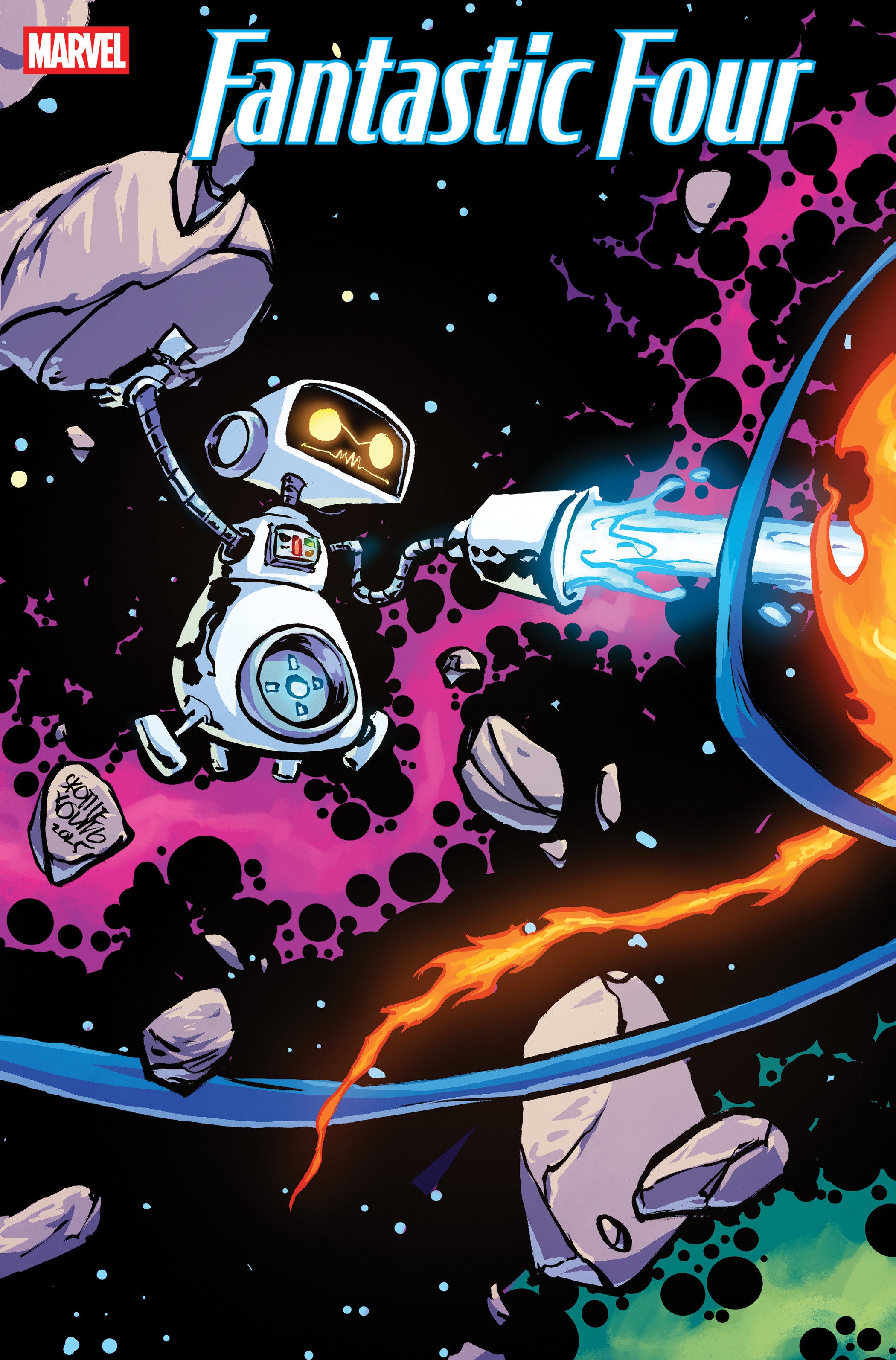 Fantastic Four #4 Skottie Young 5 Part Connecting Variant | Odin's Place