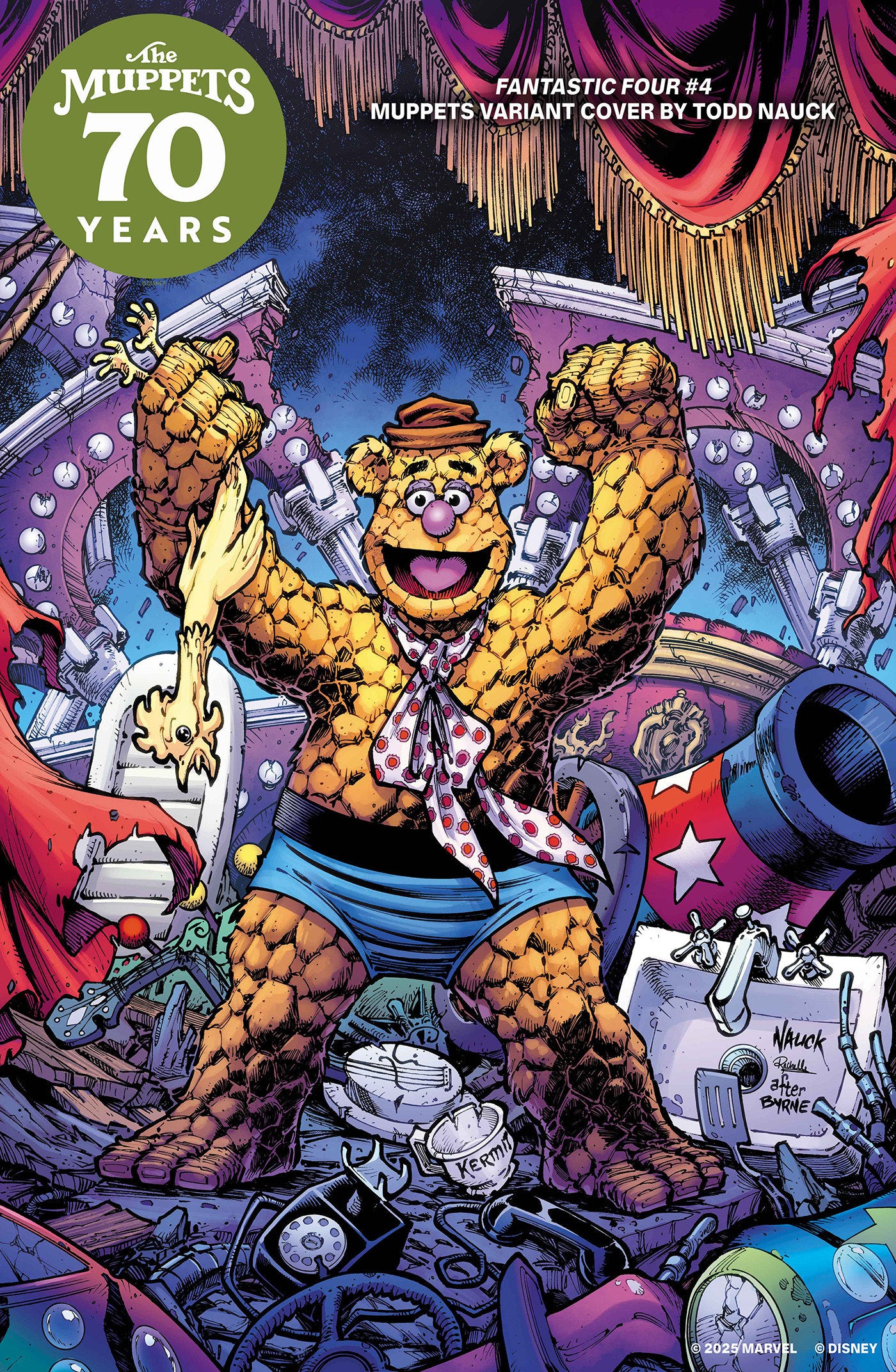 Fantastic Four #4 Todd Nauck Muppets Variant | Odin's Place