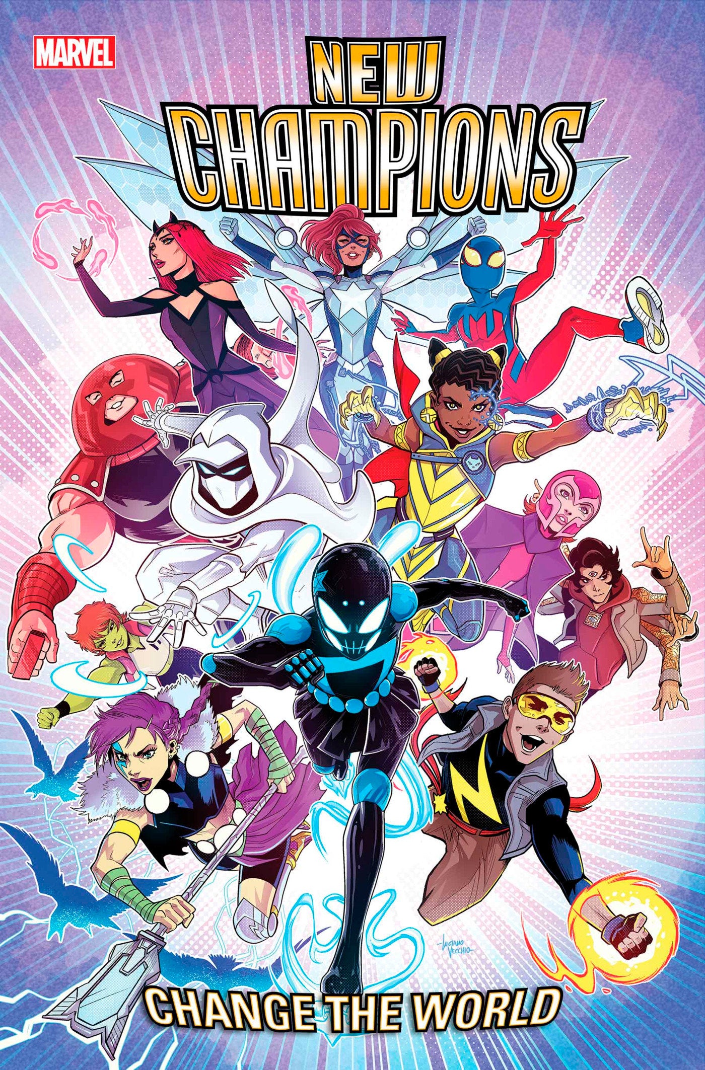 New Champions #1 Luciano Vecchio Promo Variant | Odin's Place