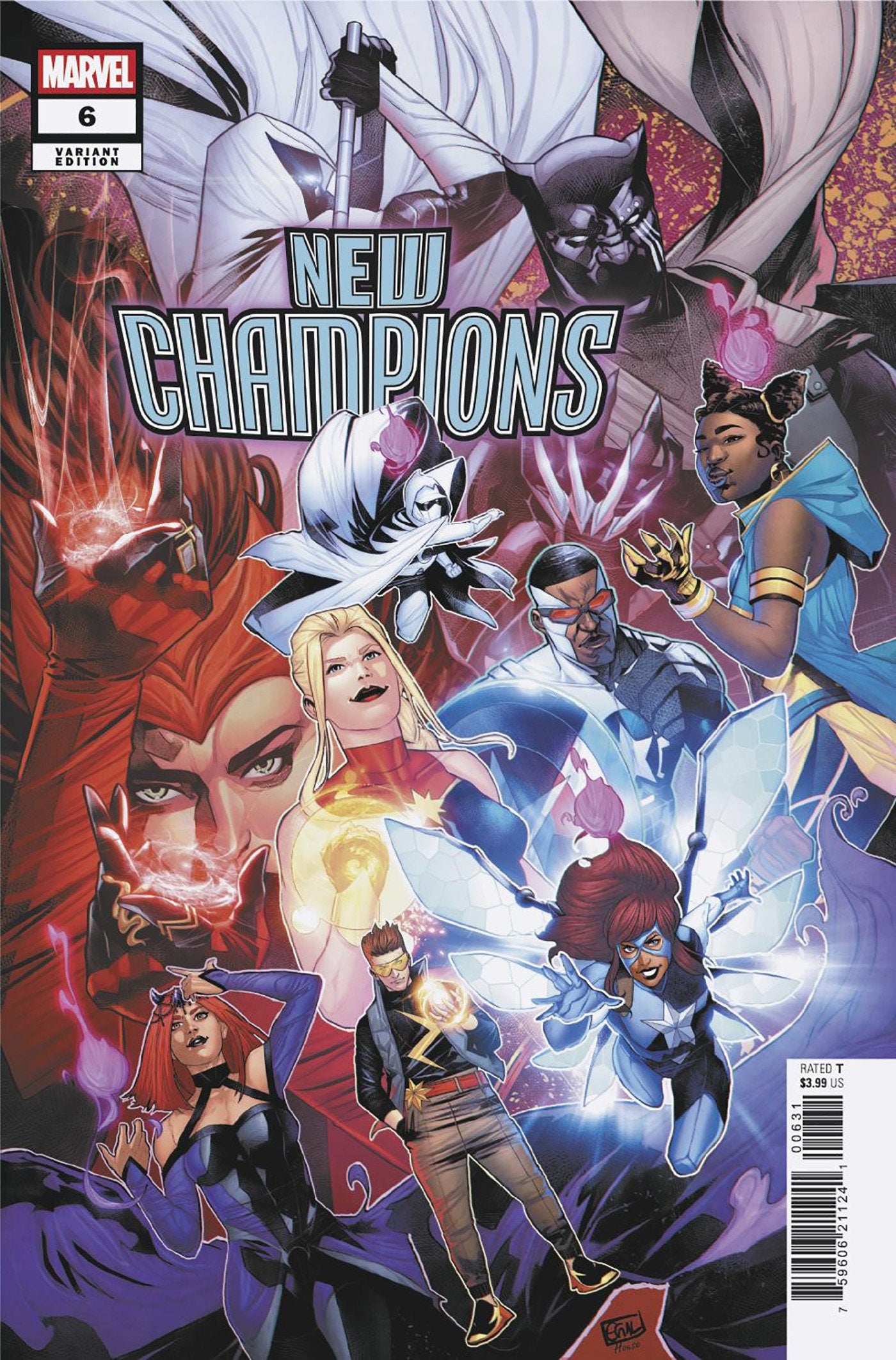 New Champions #6 Edwin Galmon Variant | Odin's Place