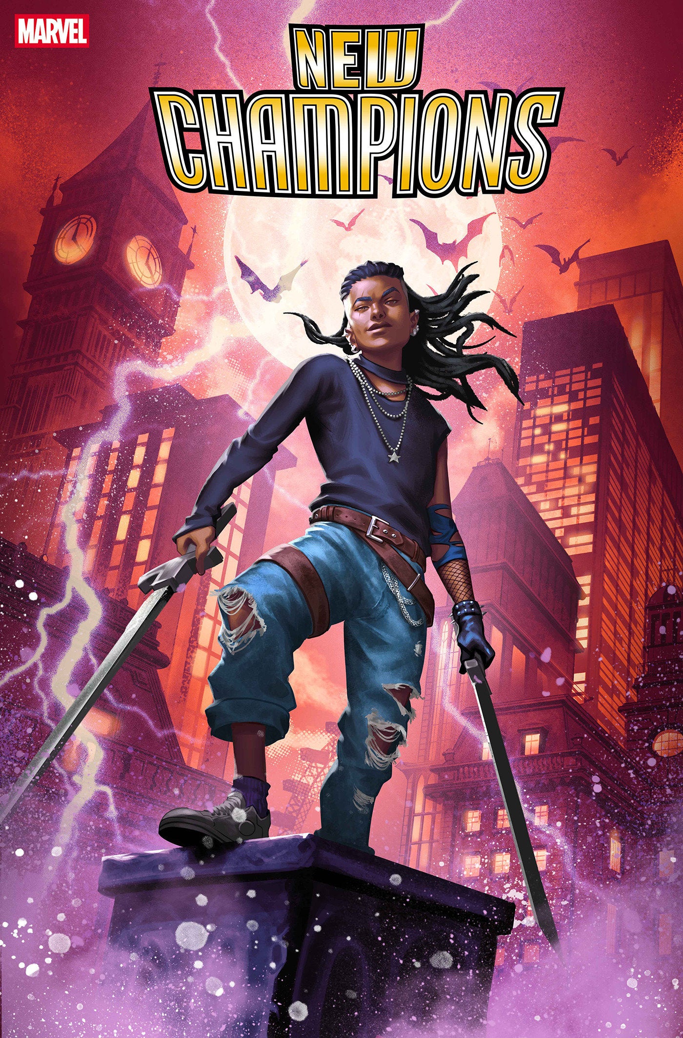 New Champions #7 Mateus Manhanini Nightdrifter First Appearance Variant | Odin's Place