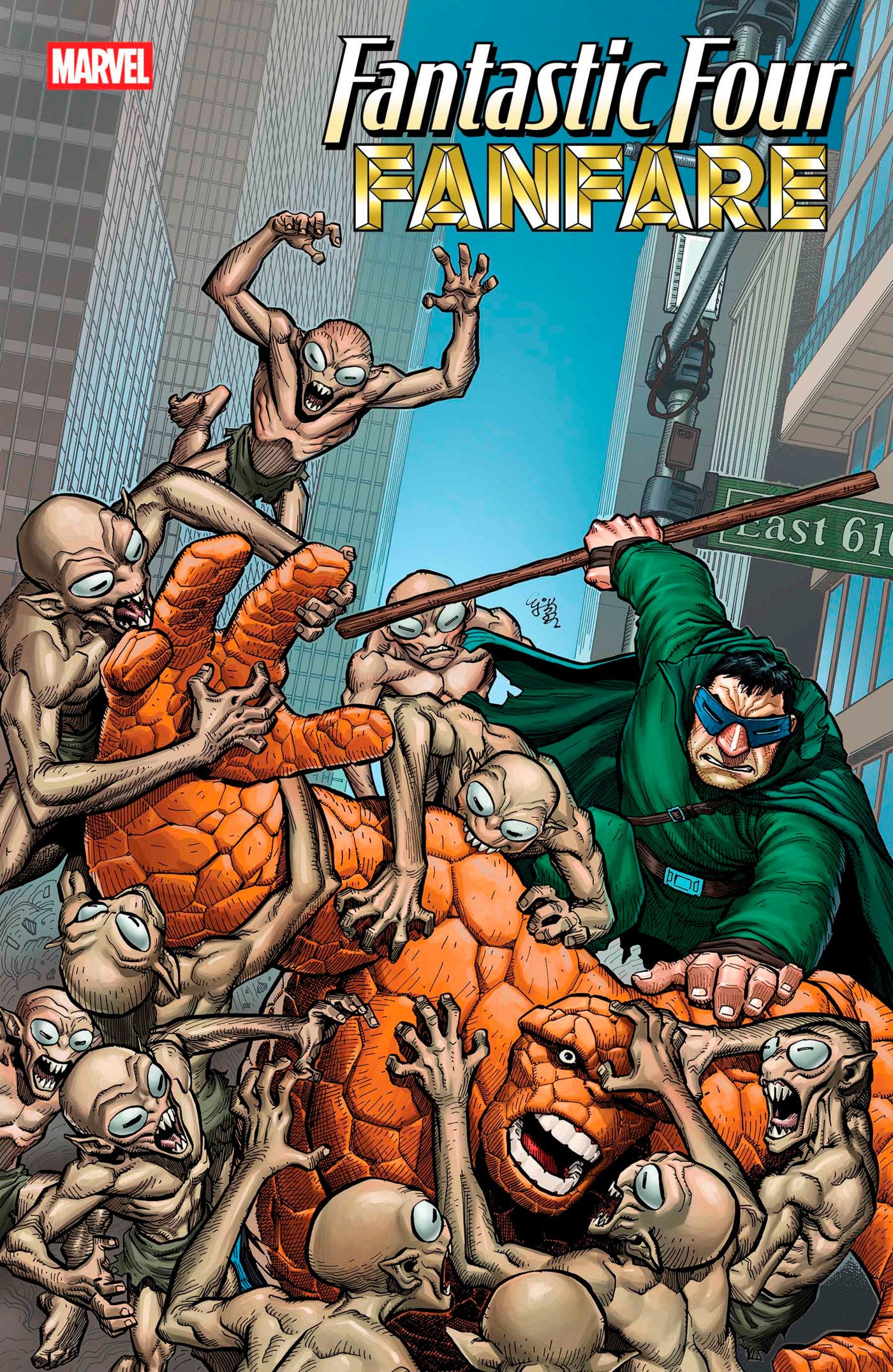 Fantastic Four Fanfare #2 E.J. Su Bring On The Bad Guys Variant | Odin's Place
