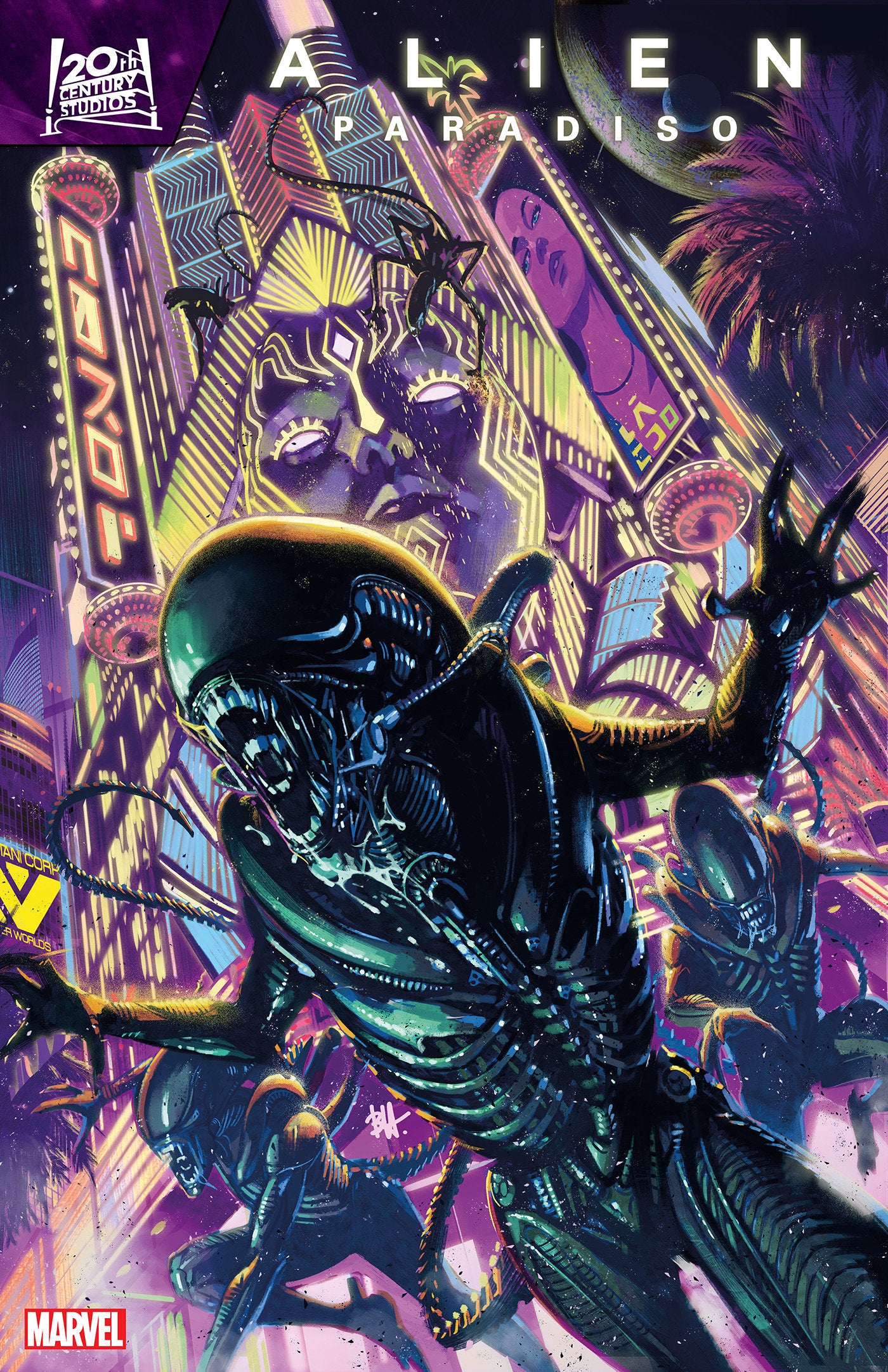 Alien: Paradiso #1 Ben Harvey Variant | Odin's Place