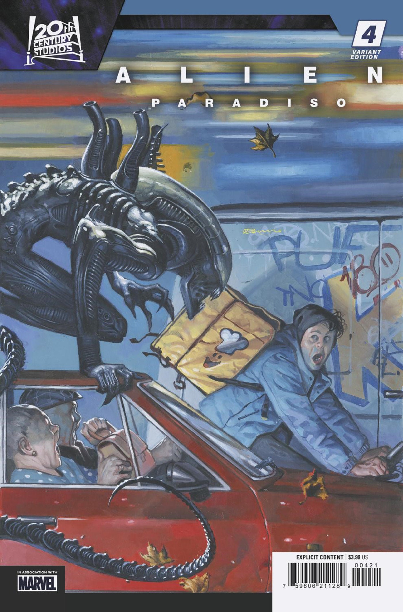 Alien: Paradiso #4 Fabrizio De Tommaso Variant | Odin's Place