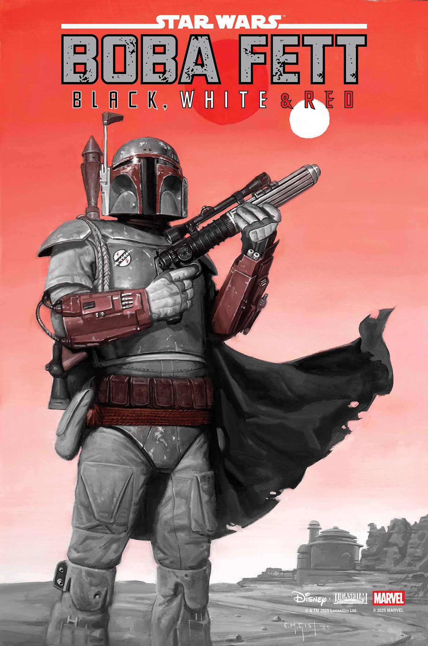 Star Wars: Boba Fett   Black, White & Red #3 | Odin's Place