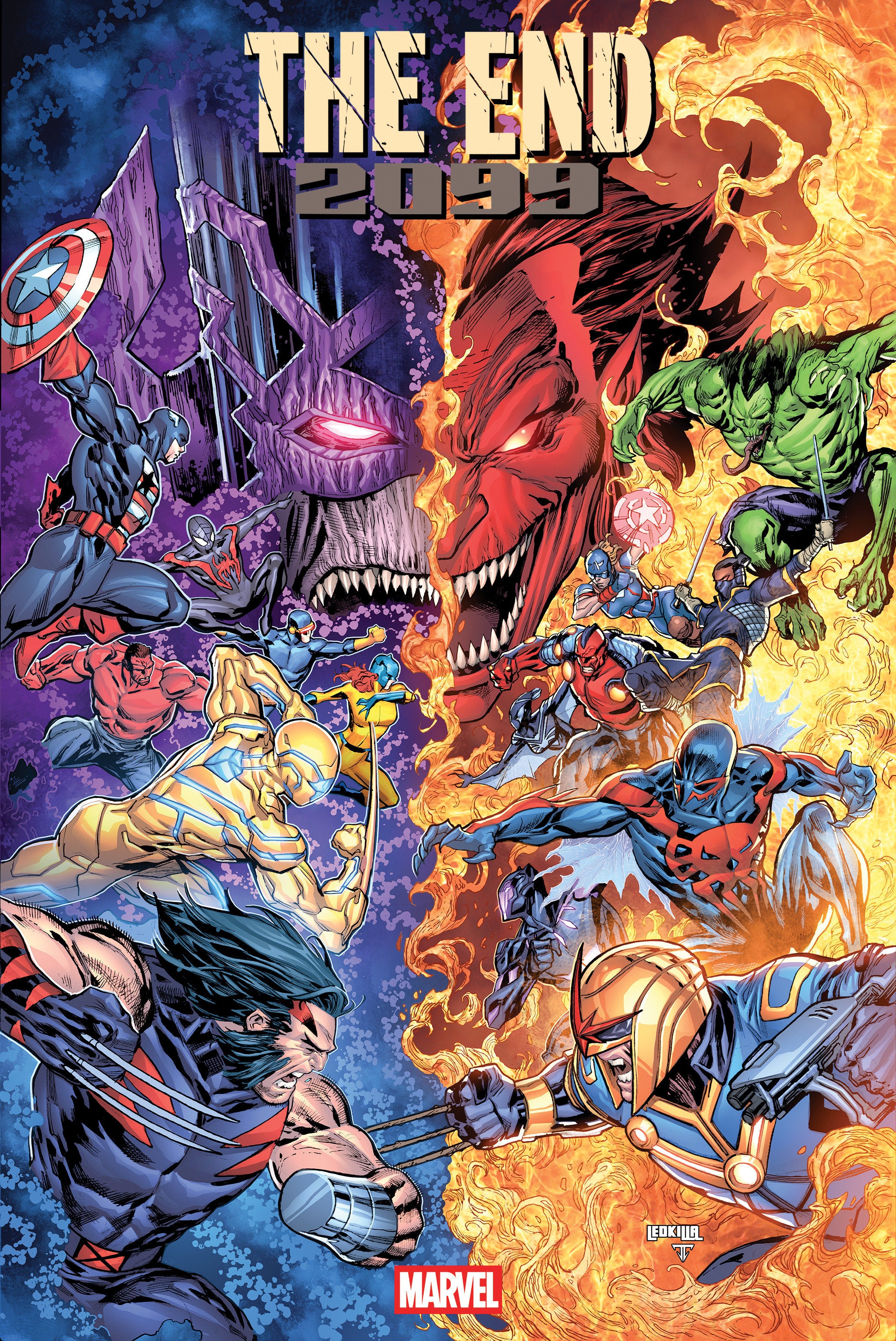 The End 2099 #1 Ken Lashley Battle Variant | Odin's Place