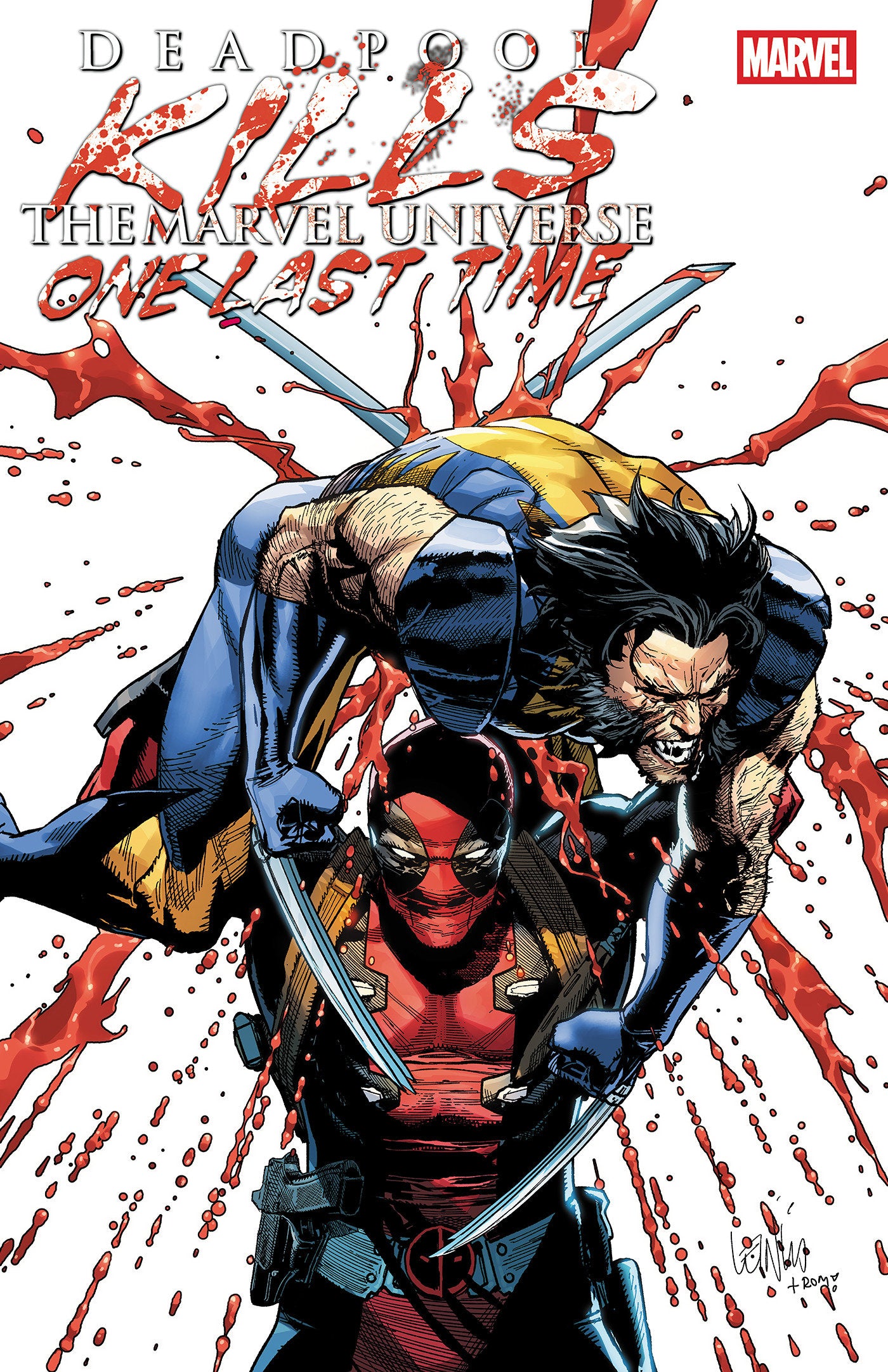 Deadpool Kills The Marvel Universe One Last Time #1 Leinil Yu Foil Variant | Odin's Place