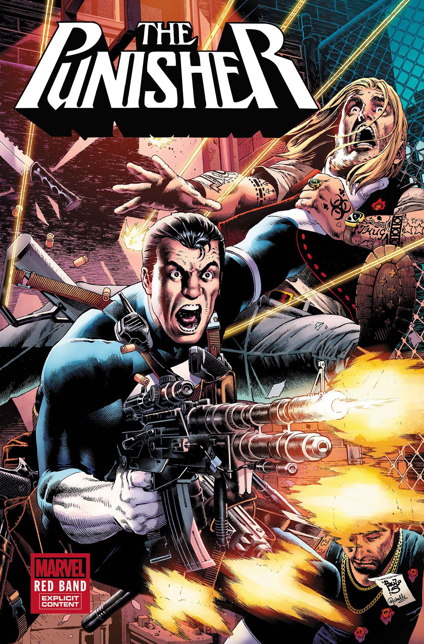 Punisher: Red Band #2 Paulo Siqueira Variant [Polybagged] | Odin's Place
