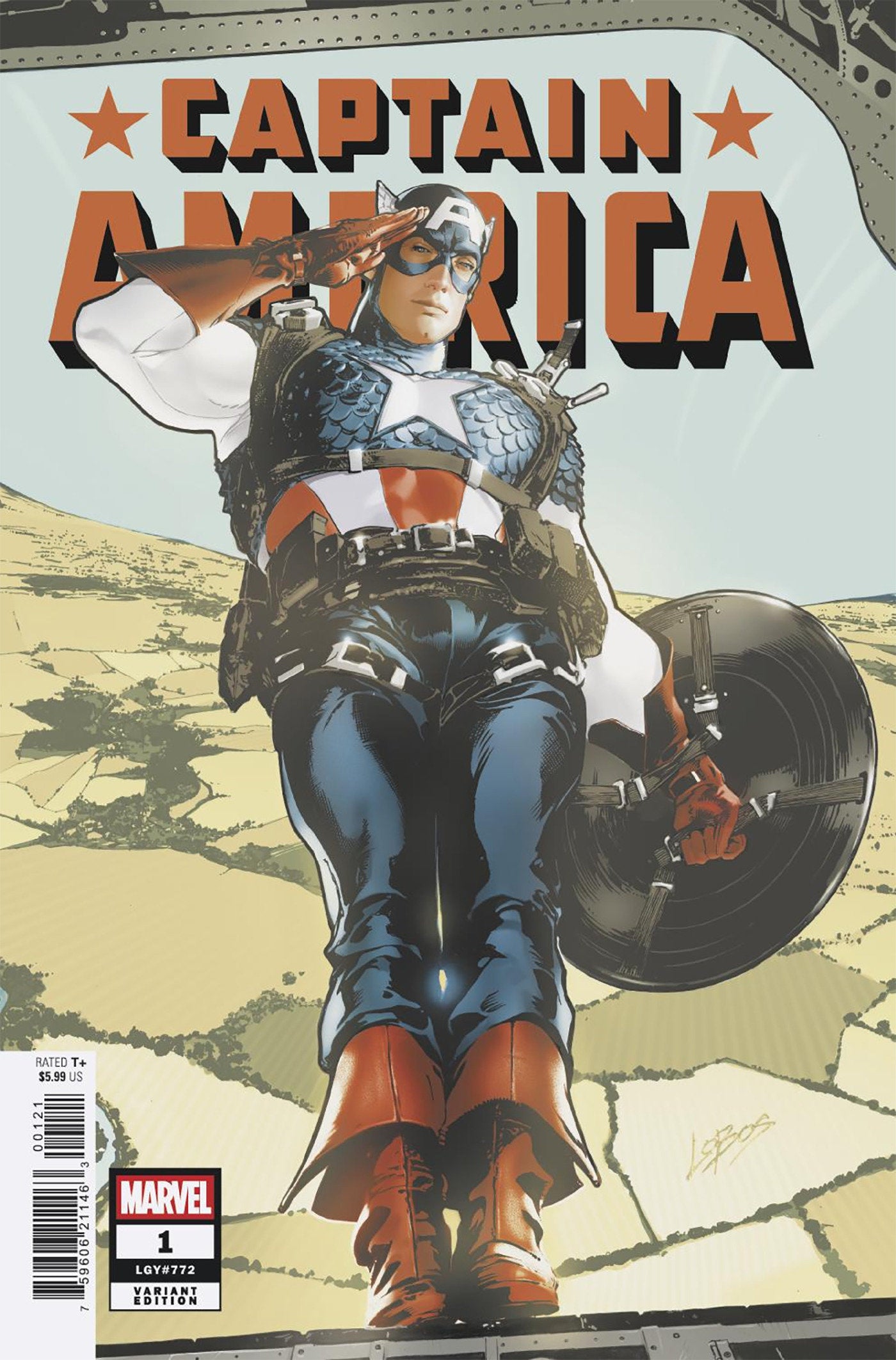 Captain America #1 Pablo Villalobos Variant | Odin's Place