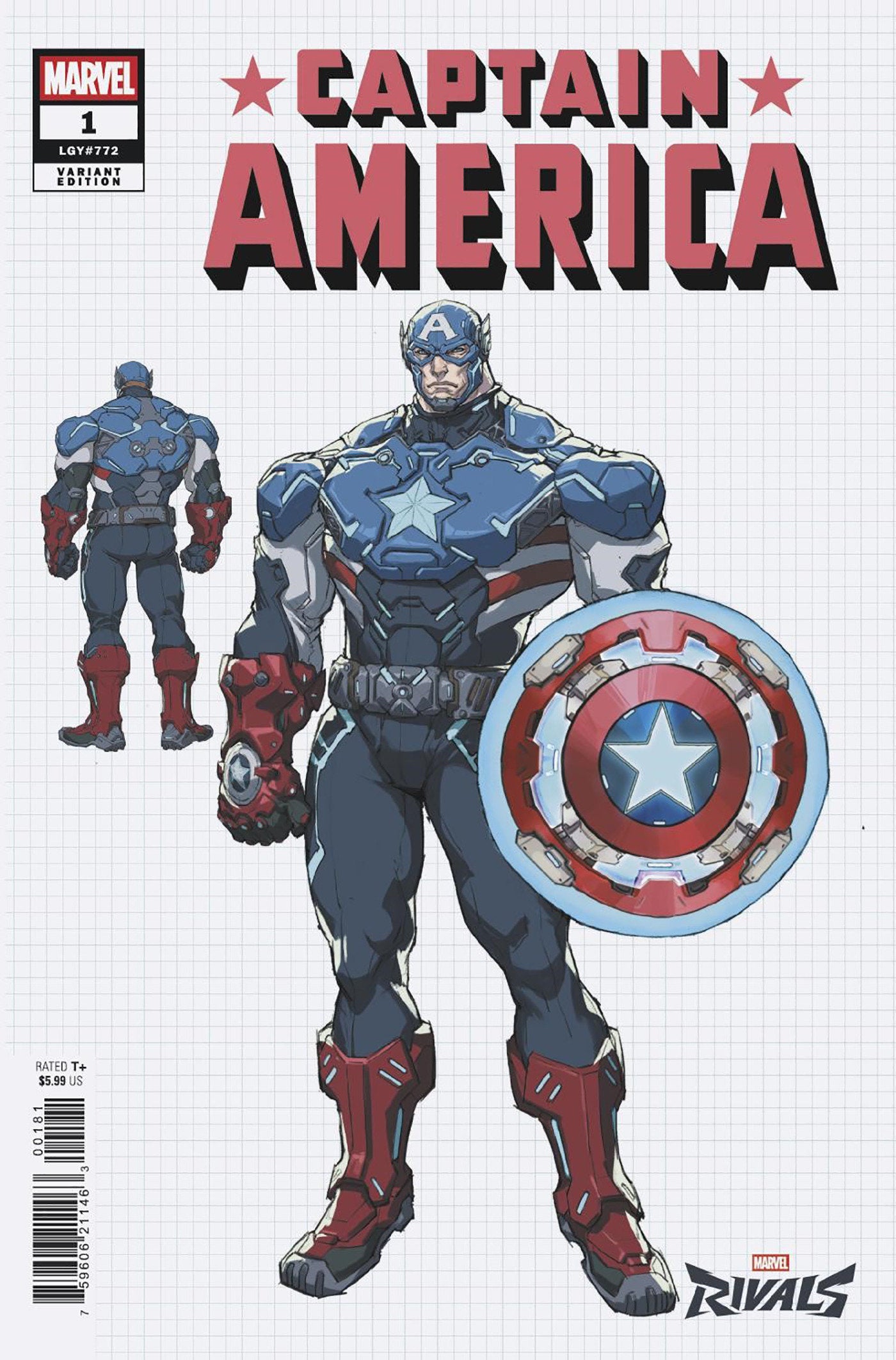 Captain America #1 Netease Games Marvel Rivals Variant | Odin's Place