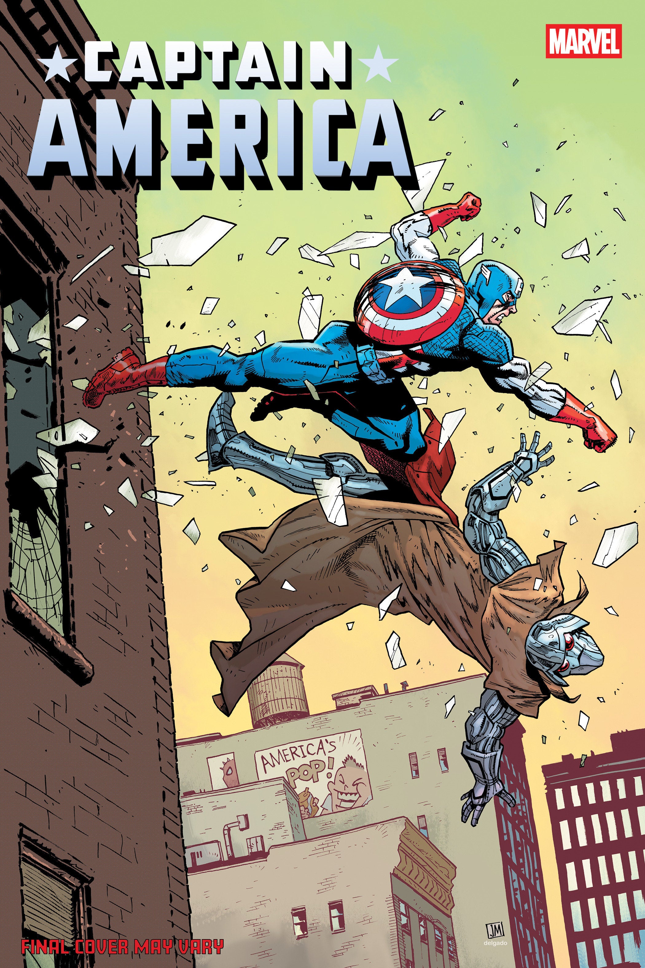 Captain America #10 Justin Mason Variant | Odin's Place