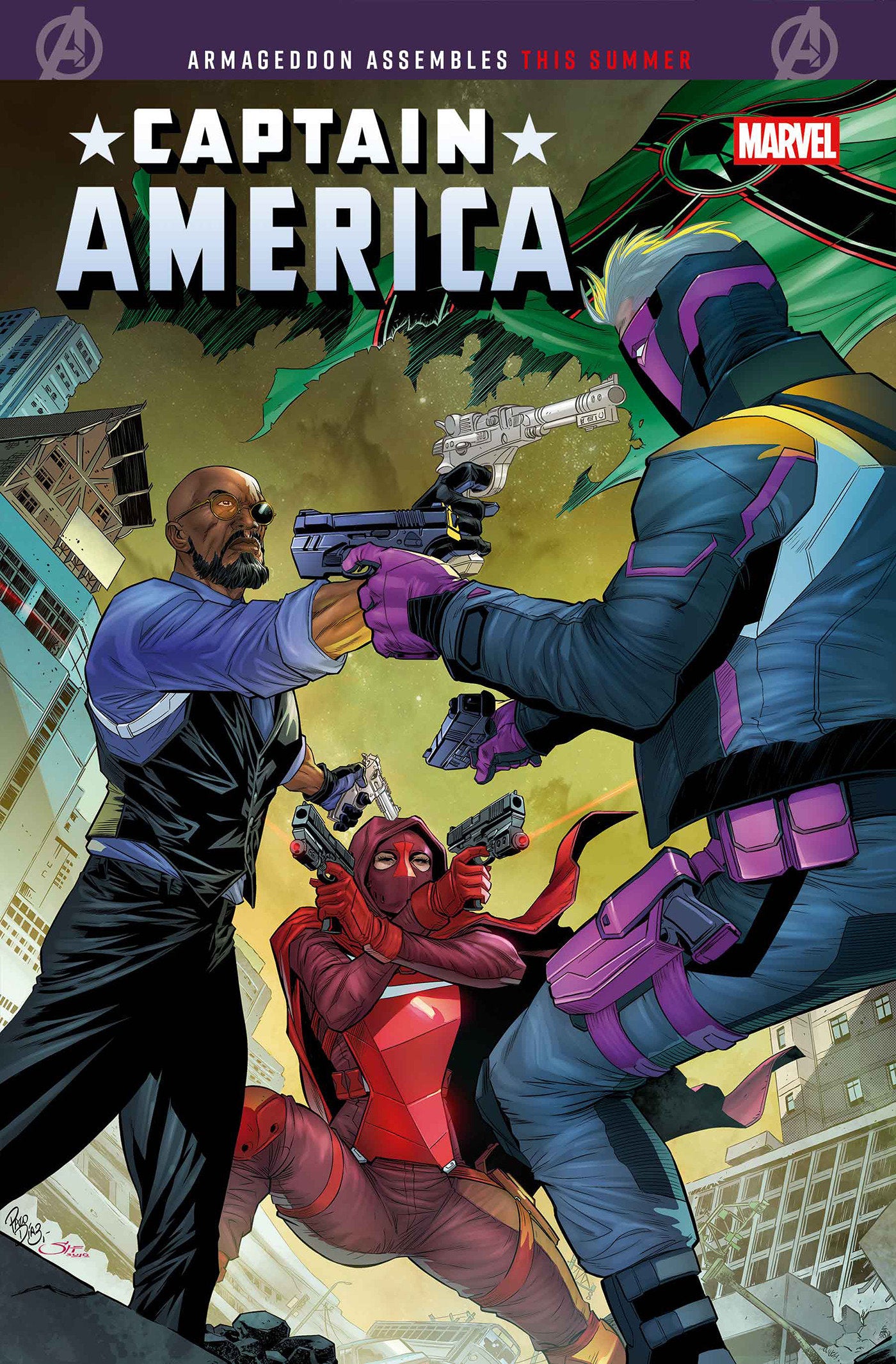 Captain America #10 Paco Diaz Variant | Odin's Place