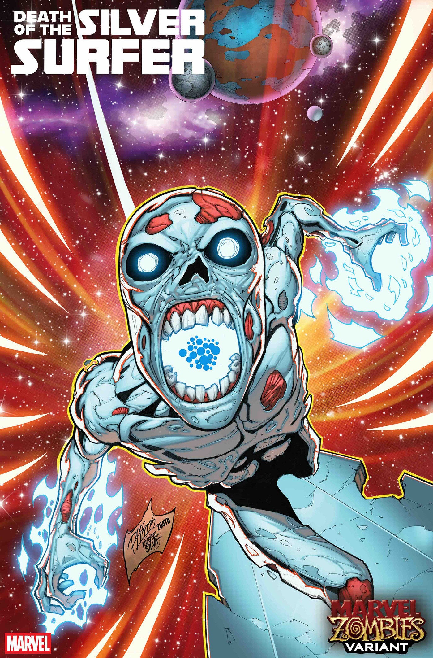 Death Of The Silver Surfer #5 Ron Lim Marvel Zombies Variant | Odin's Place
