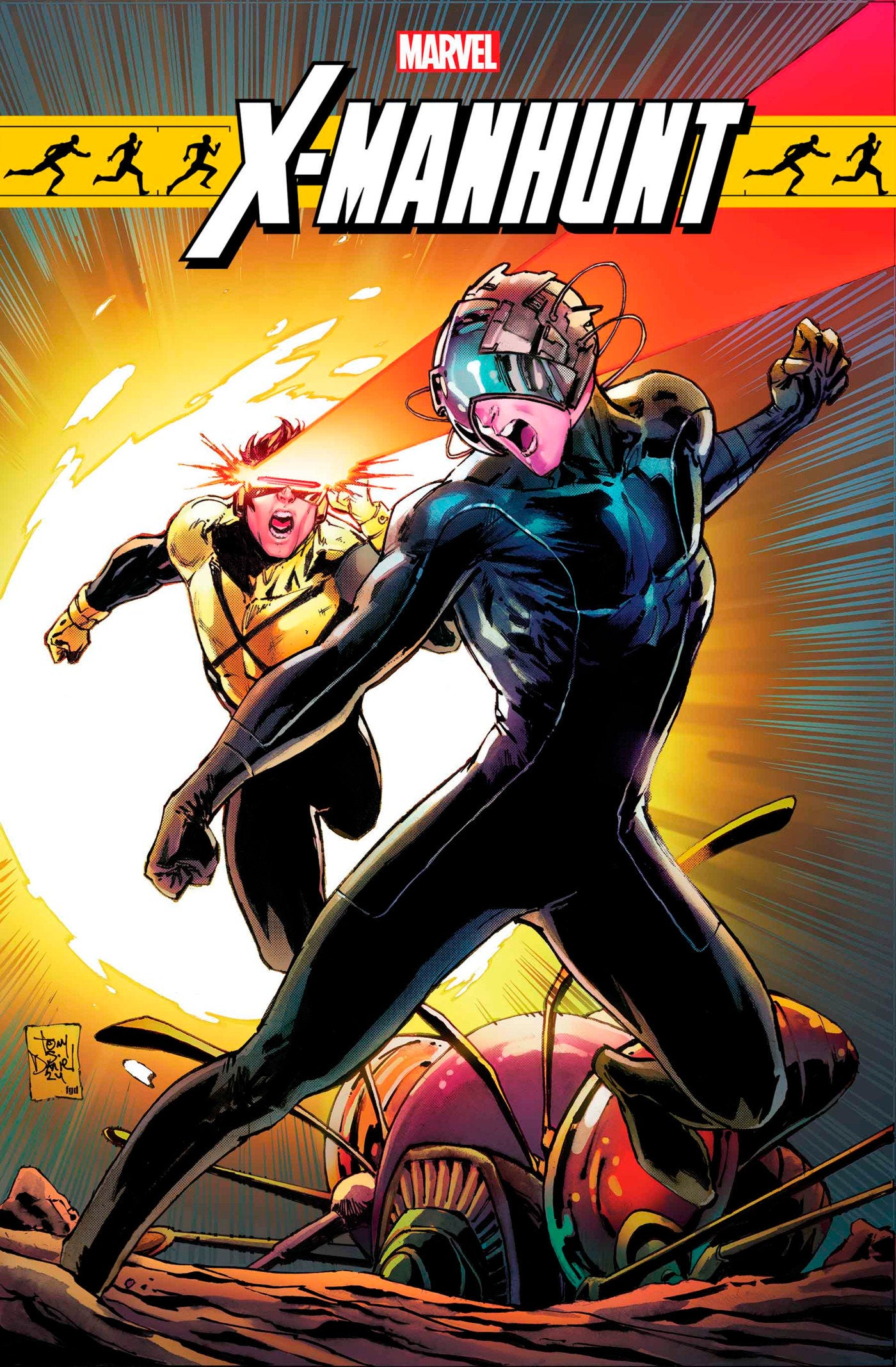 X-Manhunt Omega #1 Tony Daniel Variant [Xmh] | Odin's Place